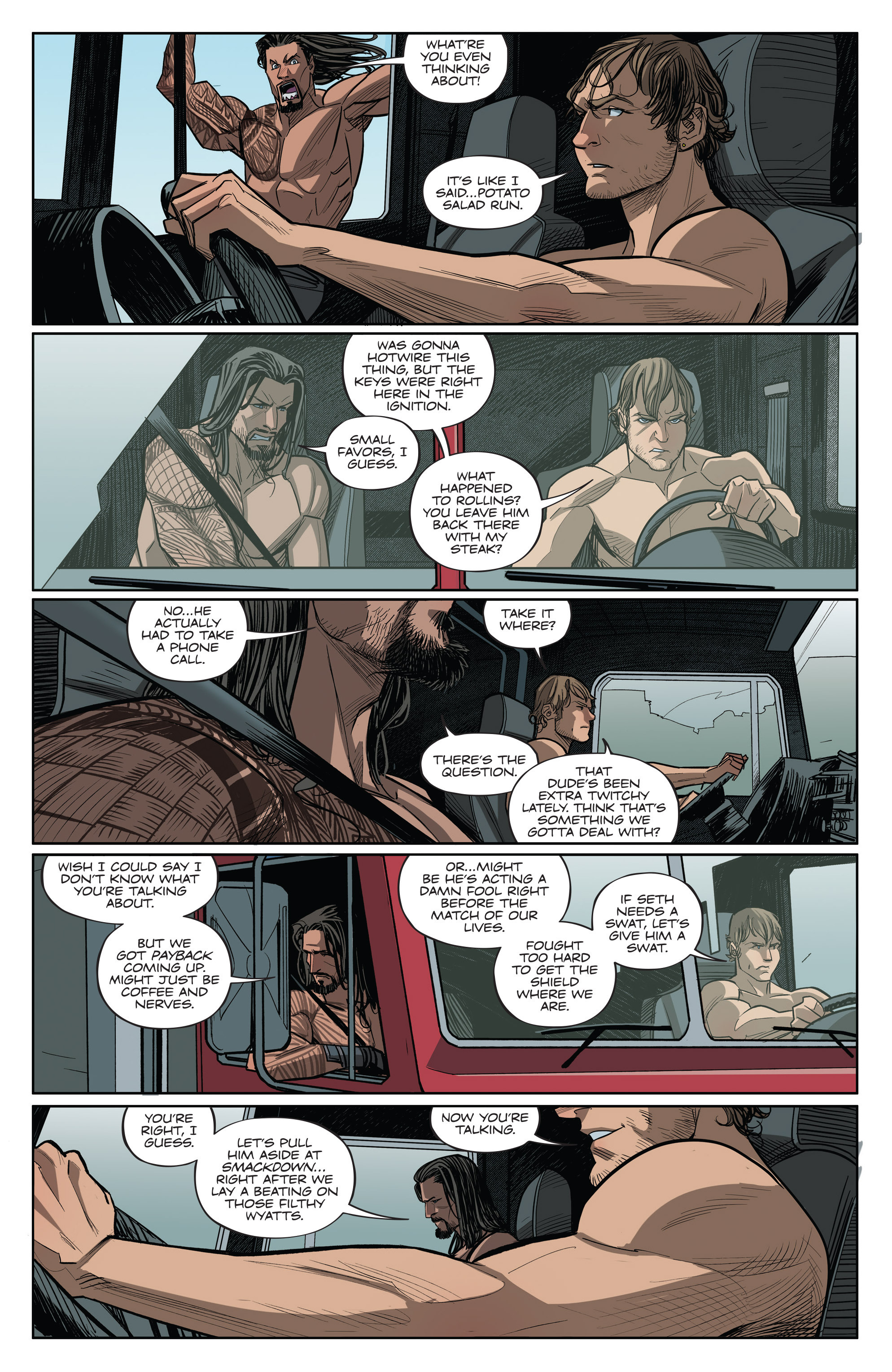 Read online WWE: Then. Now. Forever. comic -  Issue # Full - 8