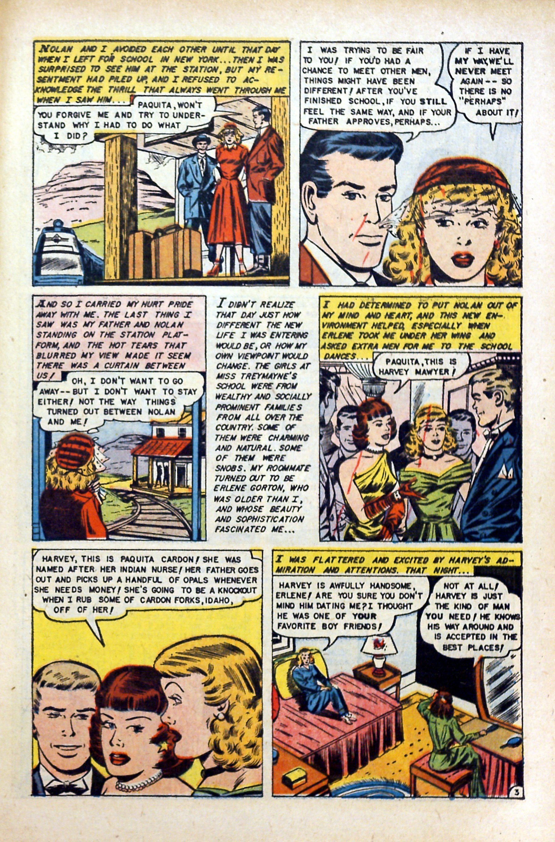 Read online Glamorous Romances comic -  Issue #90 - 29