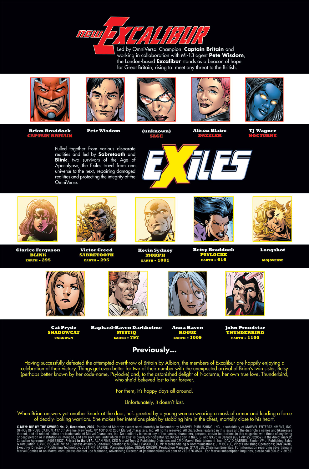 Read online X-Men: Die by the Sword comic -  Issue #2 - 2