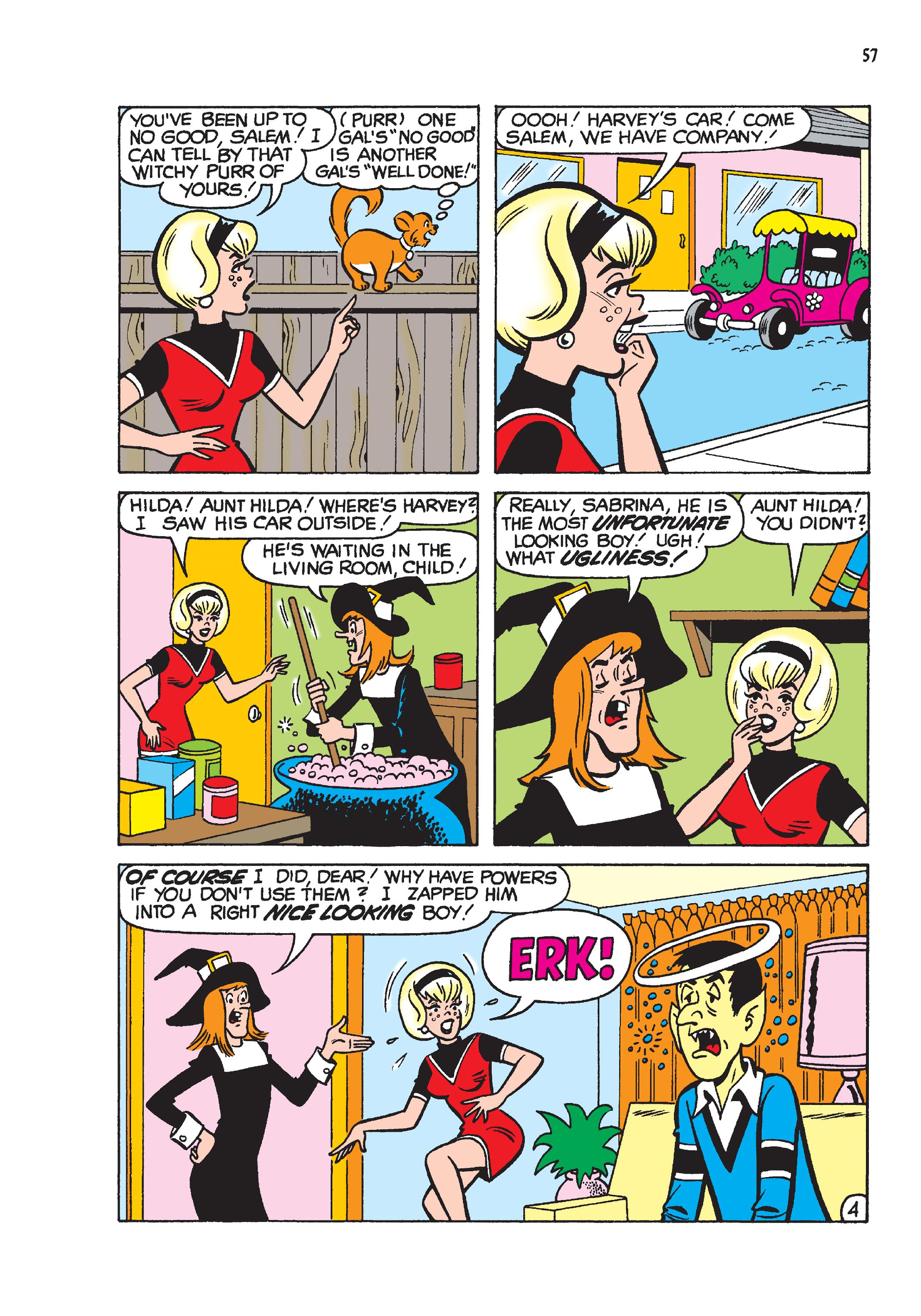 Read online Sabrina the Teen-Age Witch: 60 Magical Stories comic -  Issue # TPB (Part 1) - 59