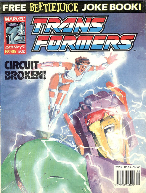 Read online The Transformers (UK) comic -  Issue #315 - 1