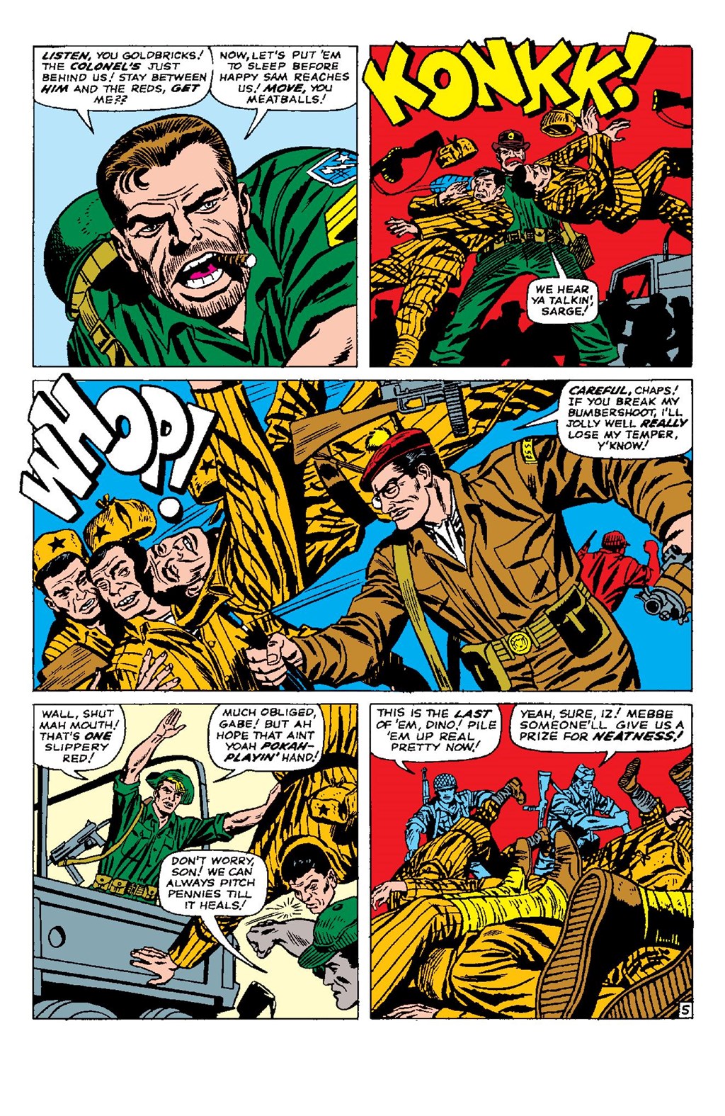 Read online Sgt. Fury Epic Collection: The Howling Commandos comic -  Issue #Sgt. Fury Epic Collection Berlin Breakout (Part 1) - 94