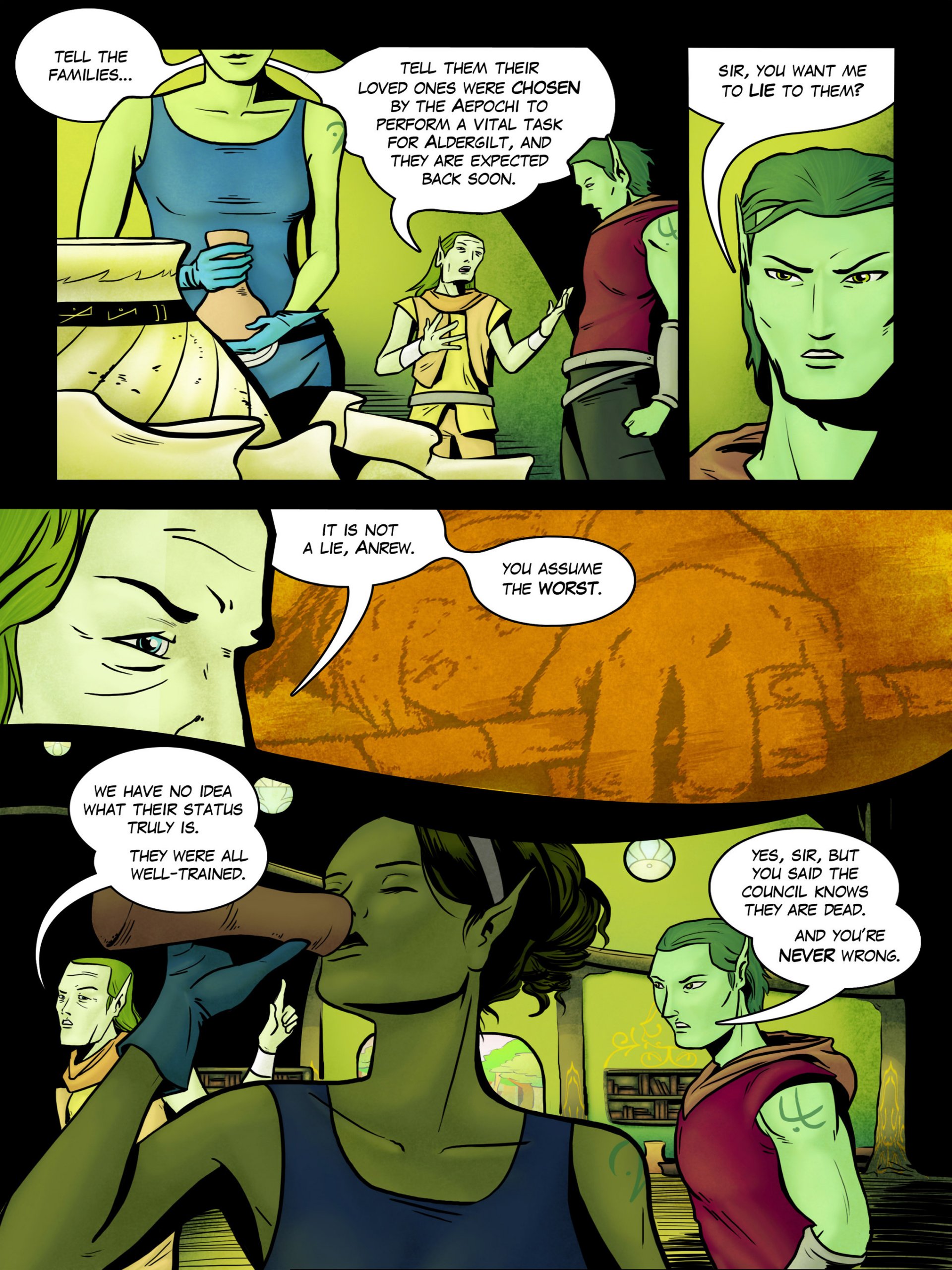 Read online Fallen Ash comic -  Issue #1 - 14