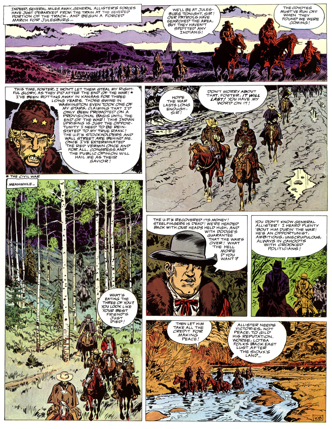 Read online Epic Graphic Novel: Lieutenant Blueberry comic -  Issue #3 - 44