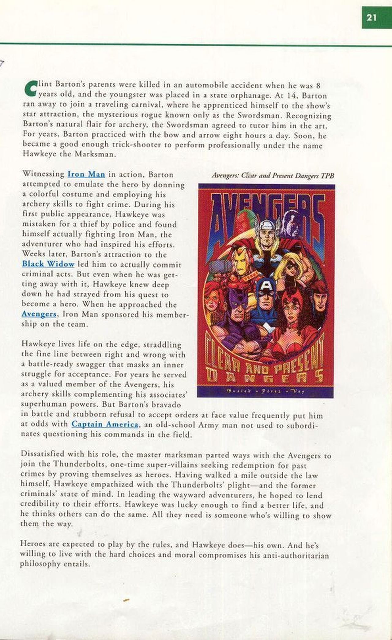 Read online Marvel Encyclopedia comic -  Issue # TPB 1 - 19