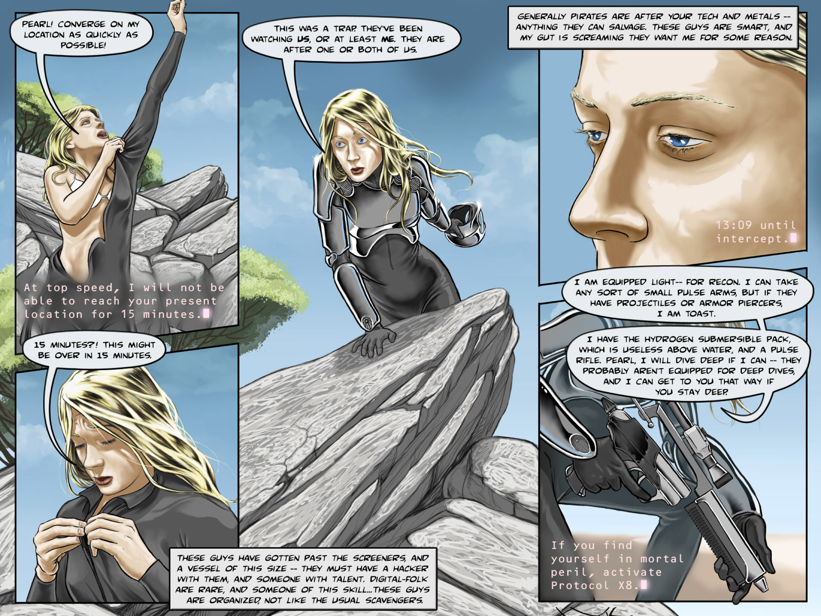 Read online Azure comic -  Issue #2 - 8