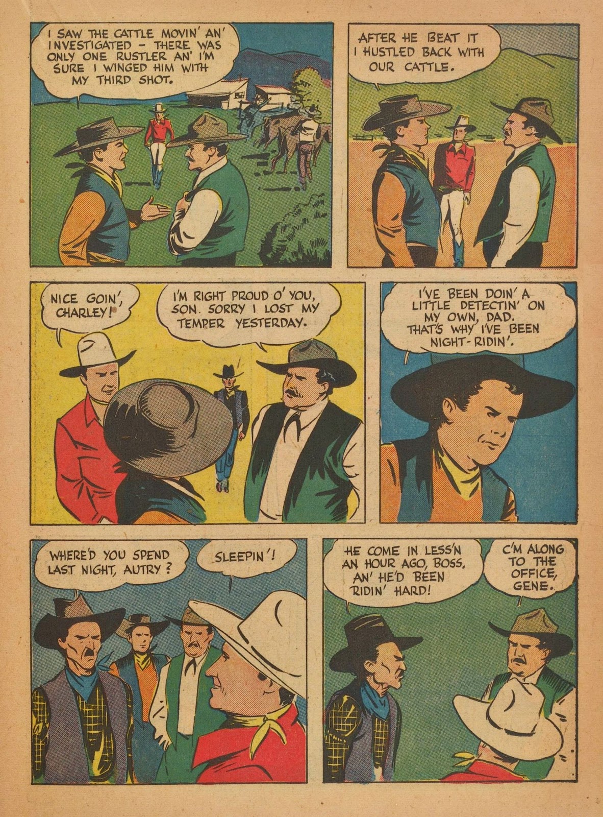 Gene Autry Comics issue 7 - Page 37