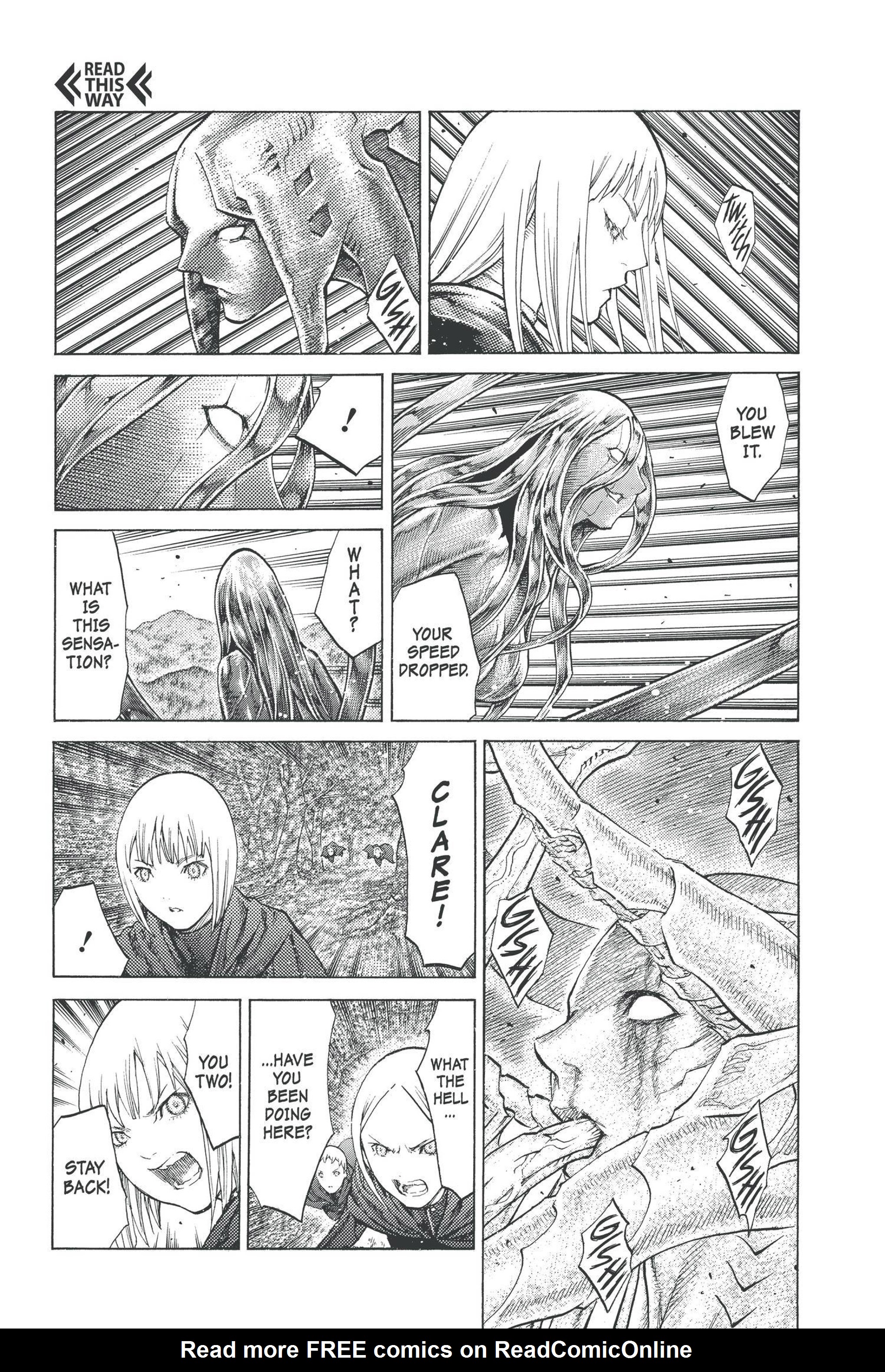Read online Claymore comic -  Issue #17 - 137