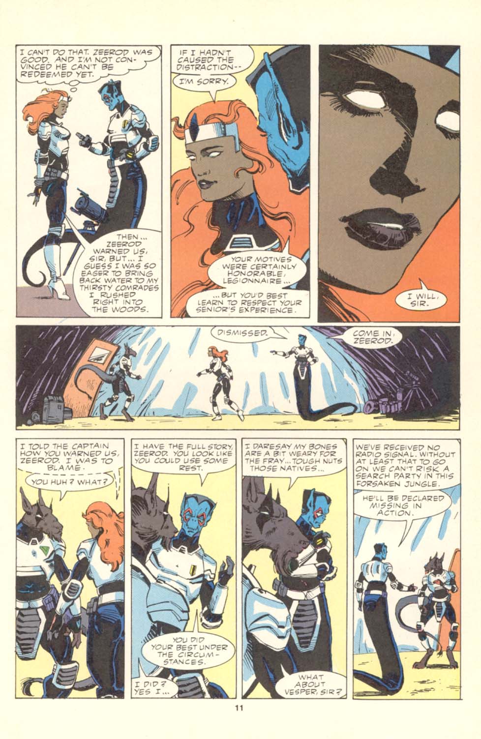 Read online Alien Legion comic -  Issue #16 - 13