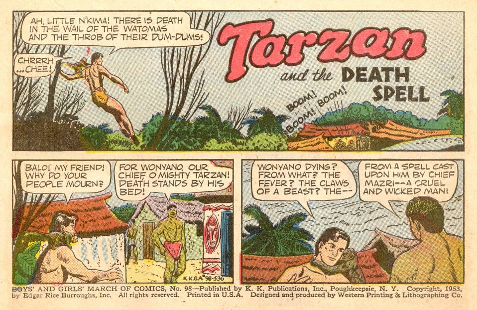 Read online March of Comics comic -  Issue #98 - 2