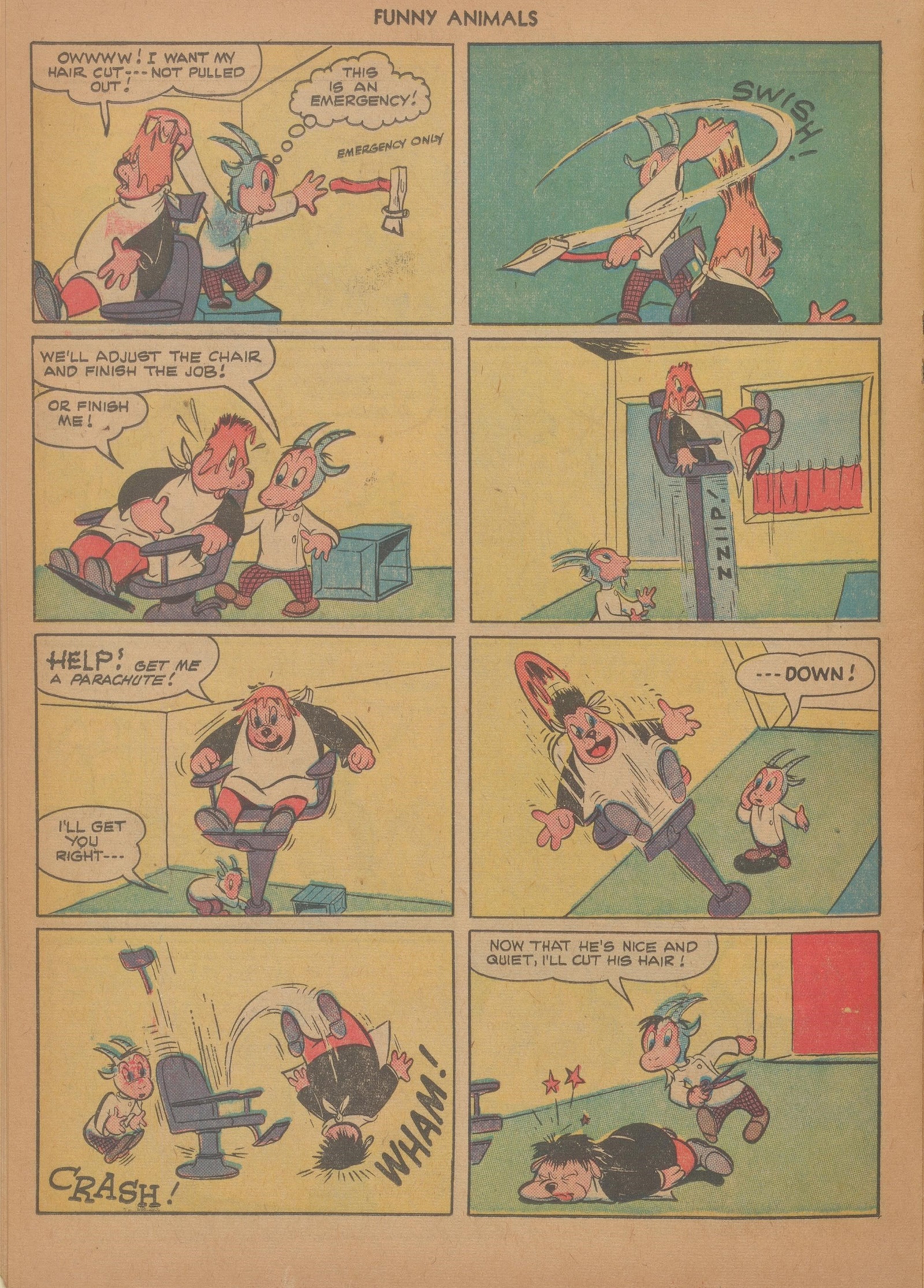 Read online Fawcett's Funny Animals comic -  Issue #70 - 22