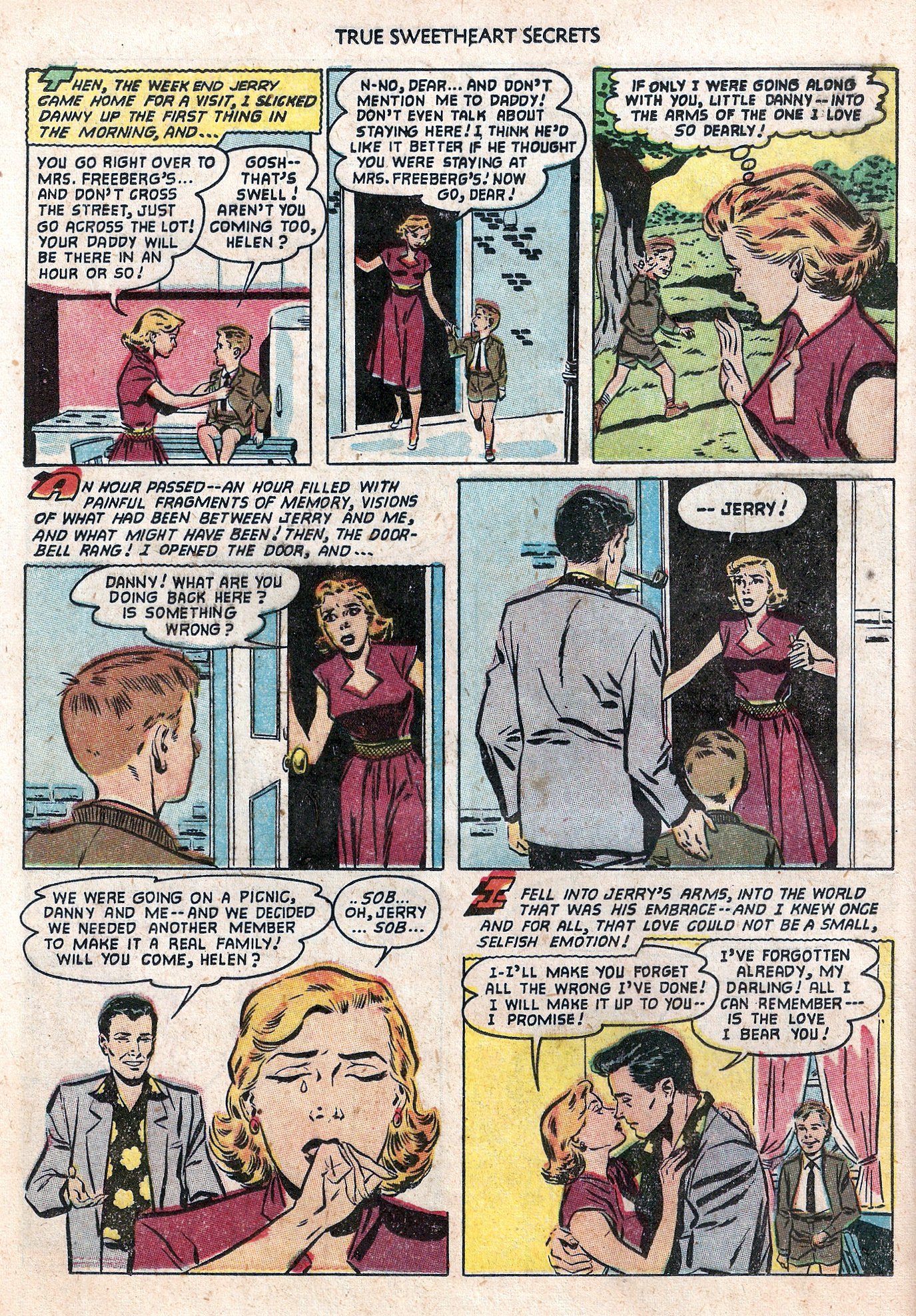 Read online True Sweetheart Secrets comic -  Issue #11 - 12
