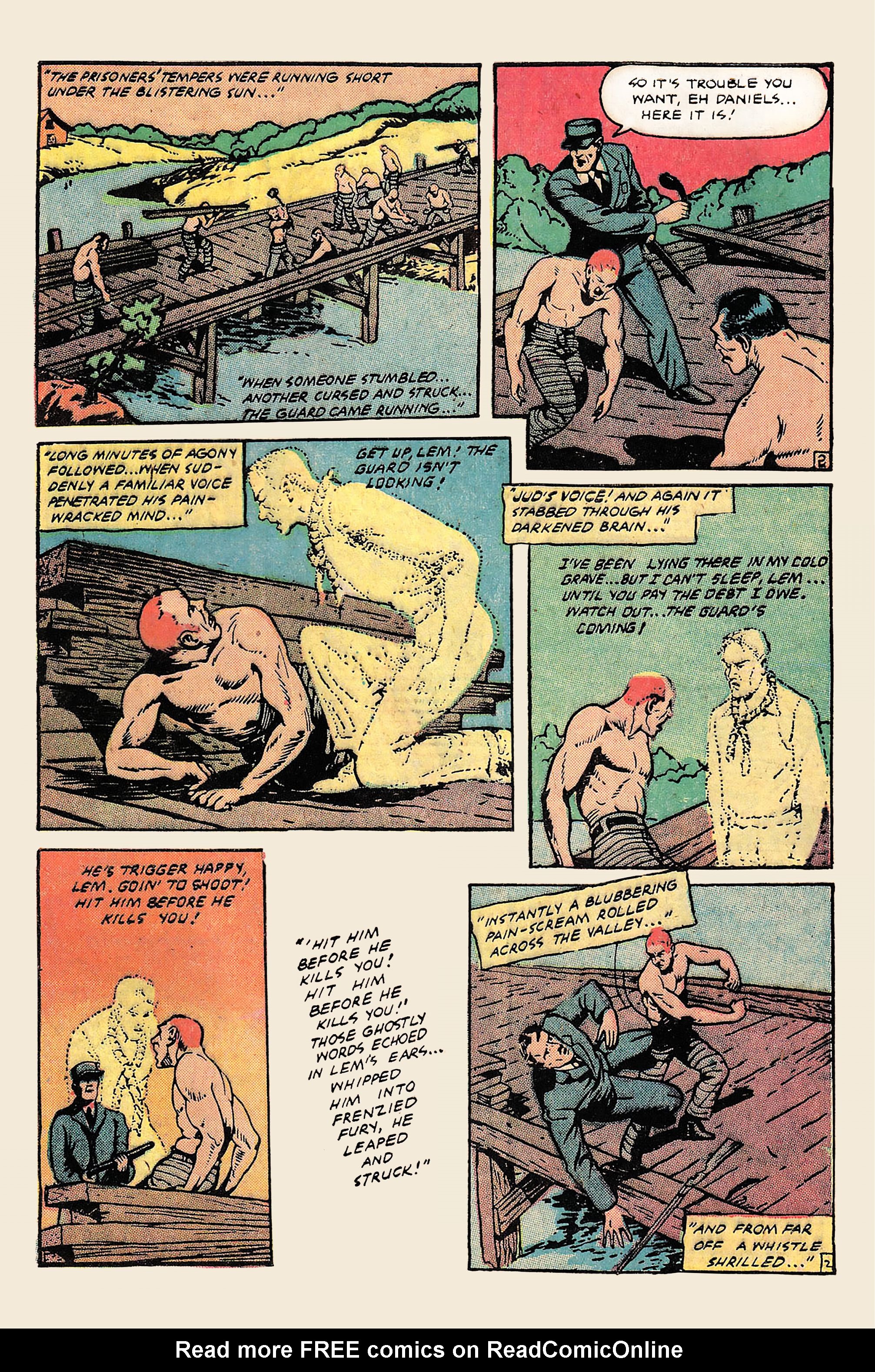 Read online J. Werner presents Classic Pulp comic -  Issue # Ghosts - 10