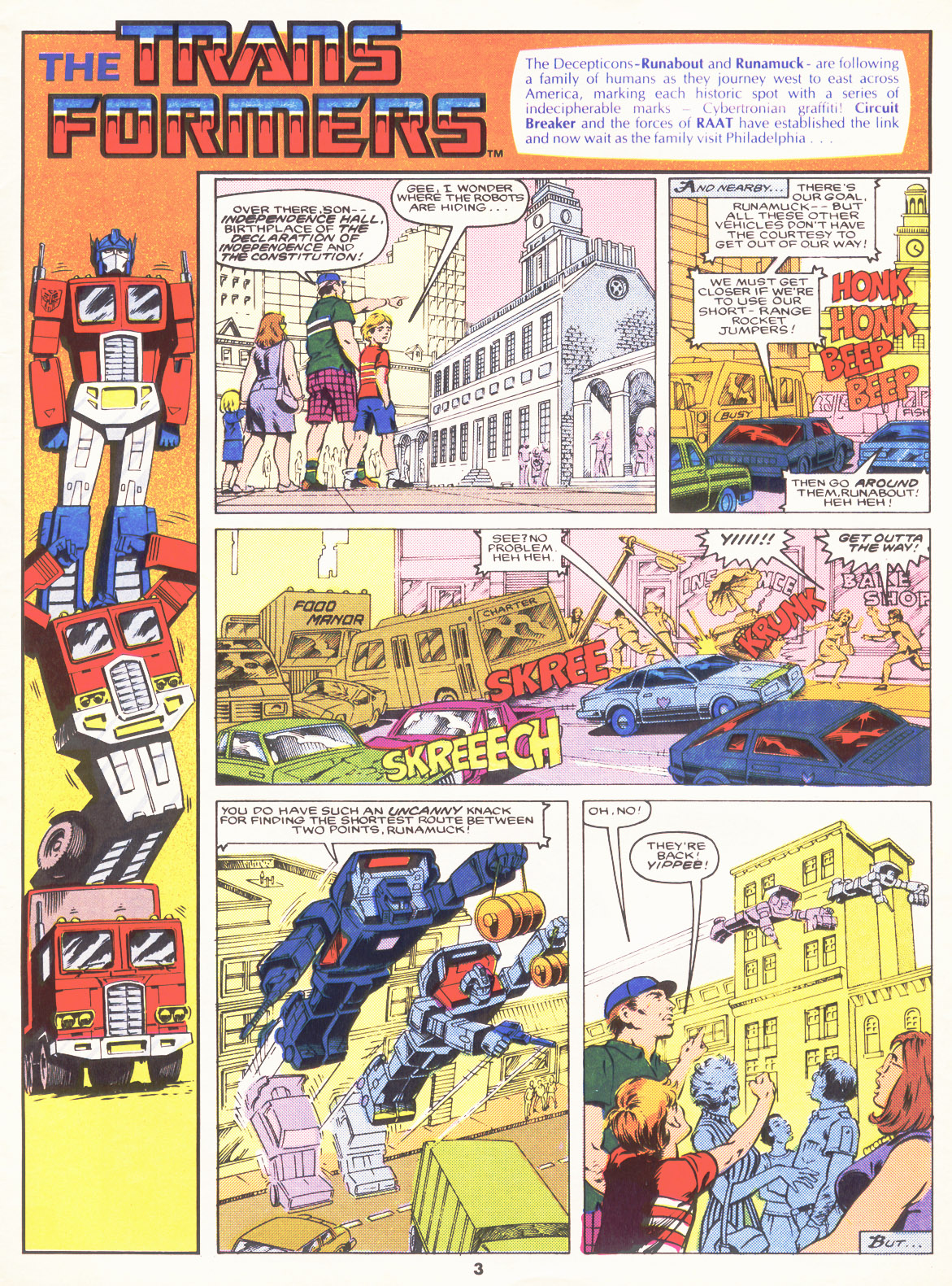 Read online The Transformers (UK) comic -  Issue #95 - 3