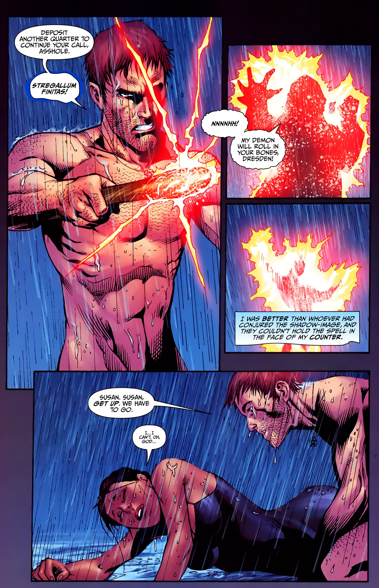 Read online Jim Butcher's The Dresden Files: Storm Front comic -  Issue #4 - 21