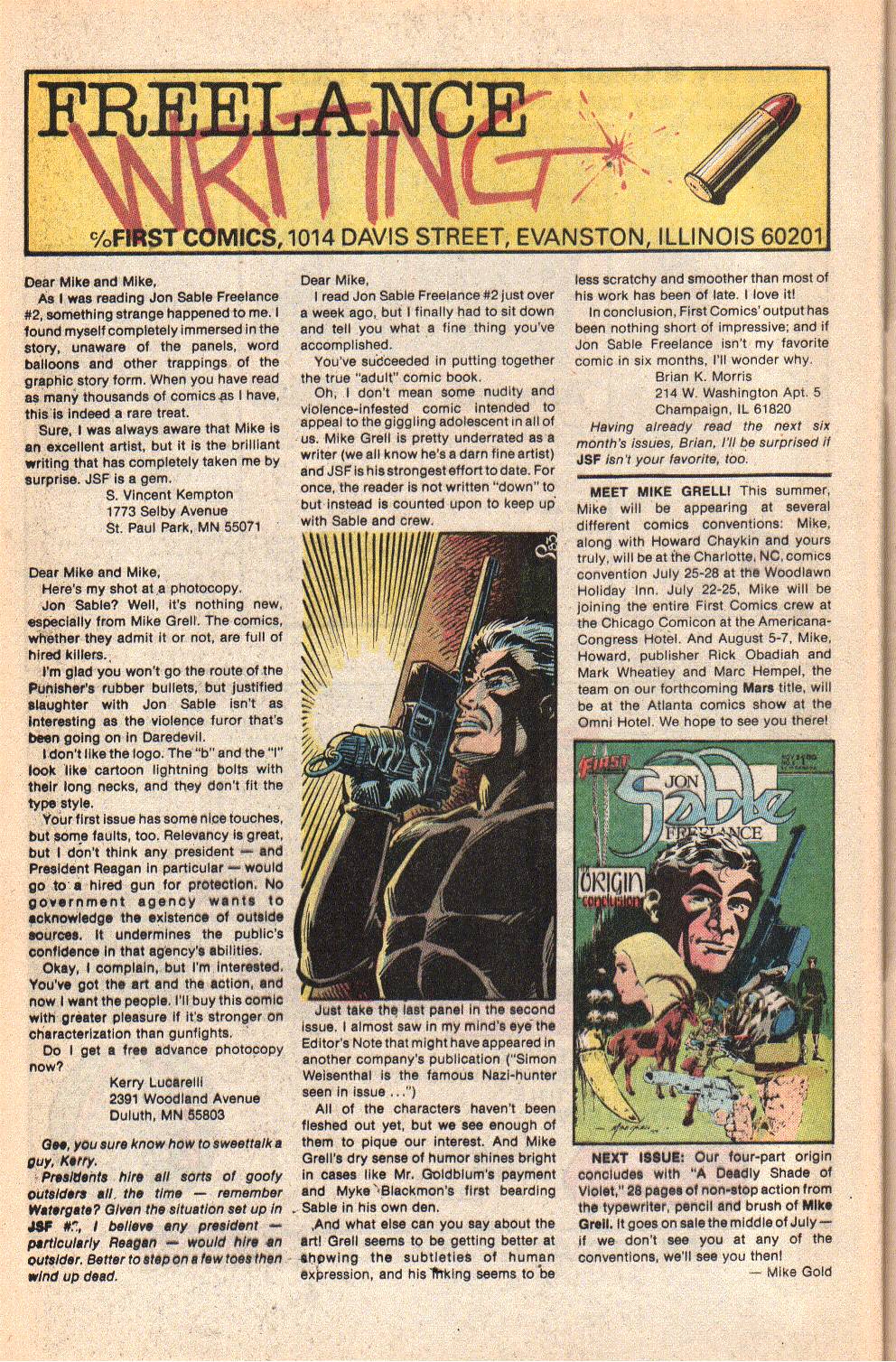 Read online Jon Sable, Freelance comic -  Issue #5 - 32