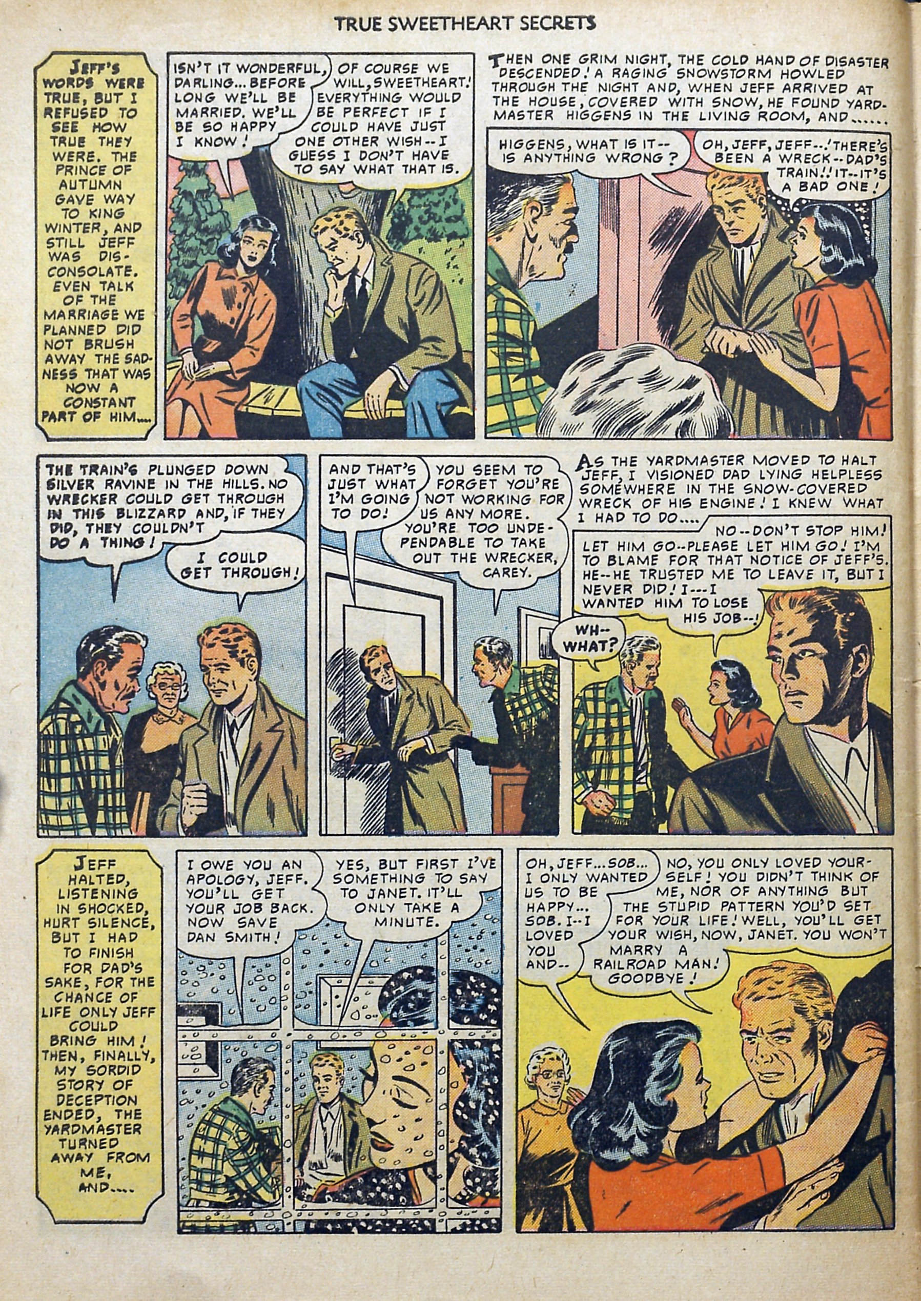 Read online True Sweetheart Secrets comic -  Issue #1 - 32
