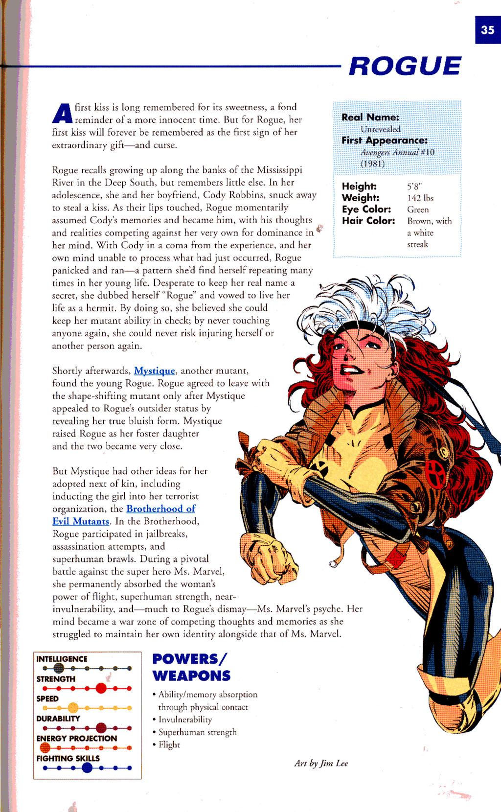 Read online Marvel Encyclopedia comic -  Issue # TPB 2 - 37