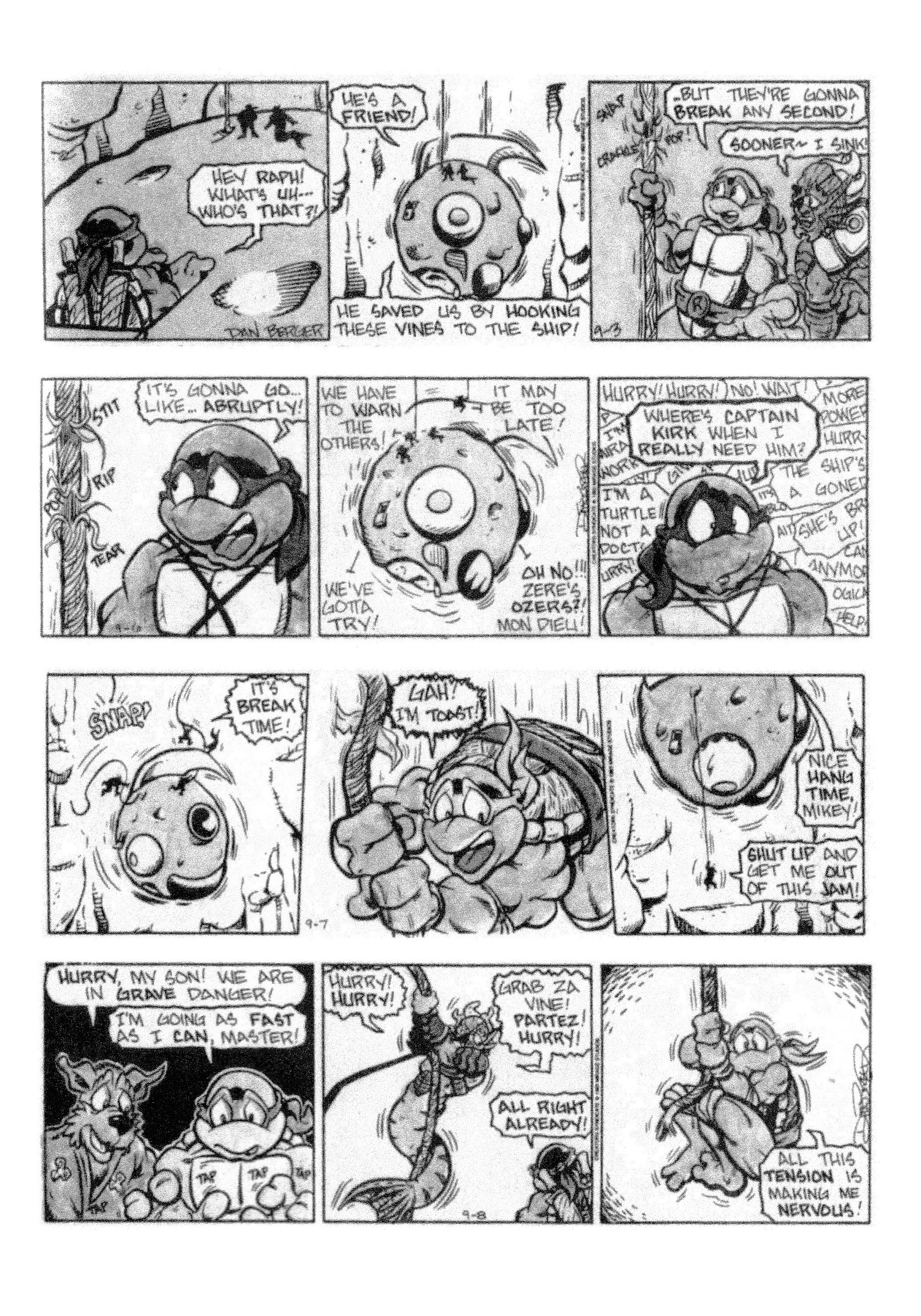 Read online Teenage Mutant Ninja Turtles: Complete Newspaper Daily Comic Strip Collection comic -  Issue # TPB 2 (Part 2) - 96