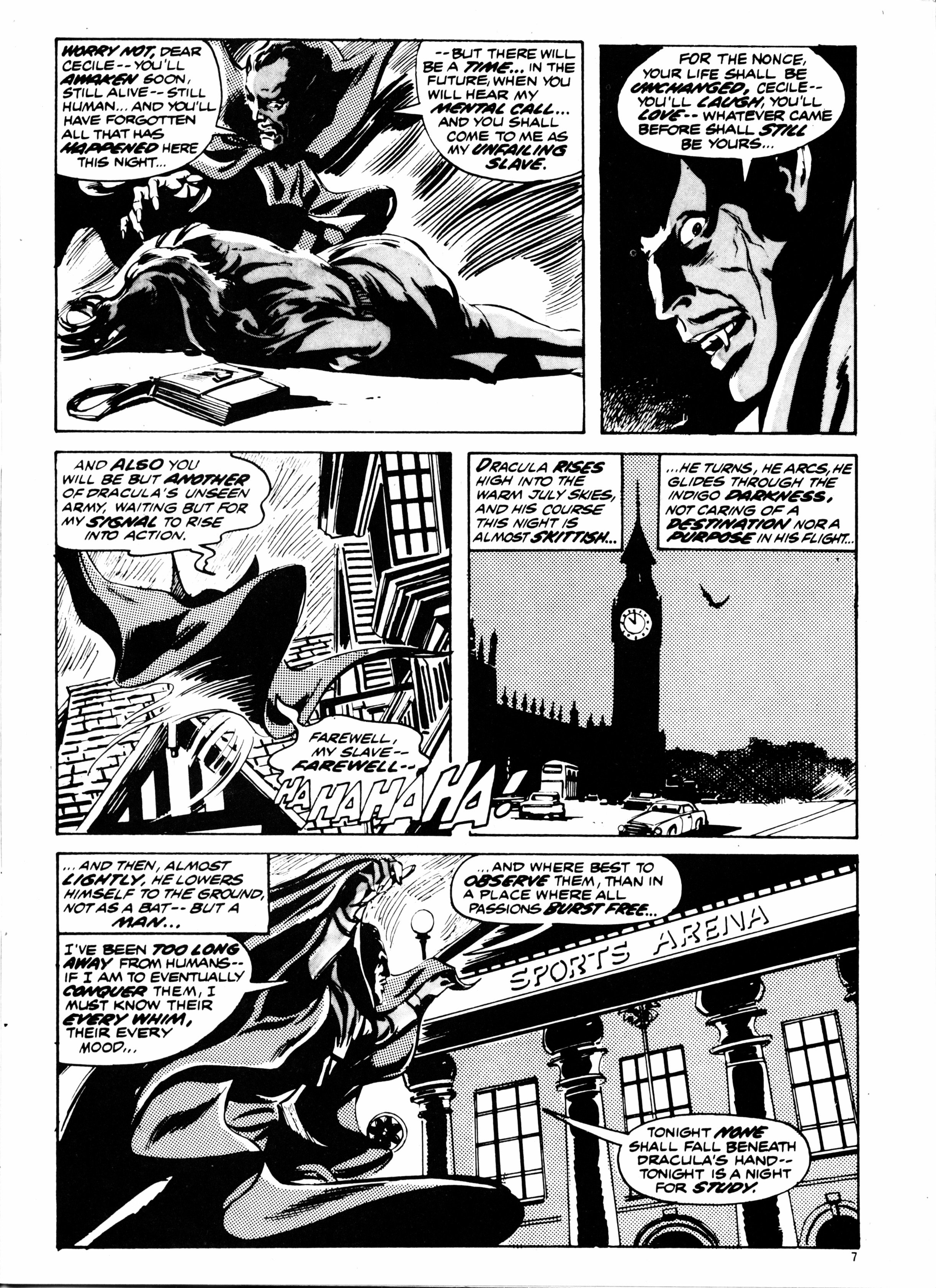 Read online Dracula Lives (1974) comic -  Issue #30 - 7