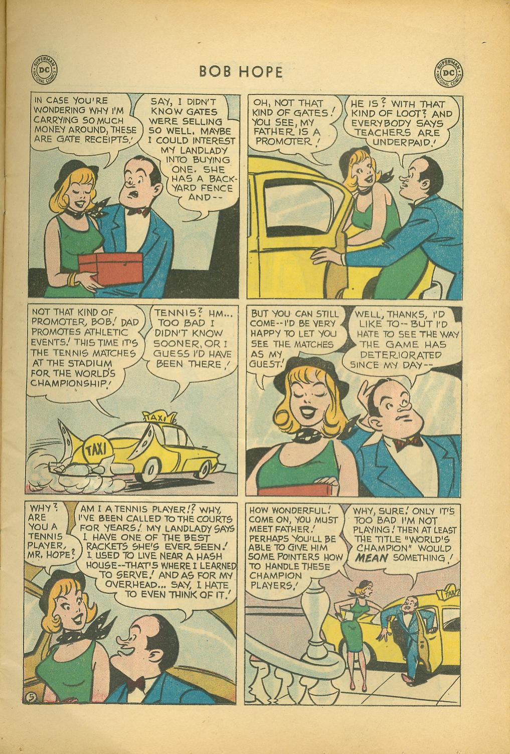 Read online The Adventures of Bob Hope comic -  Issue #56 - 7