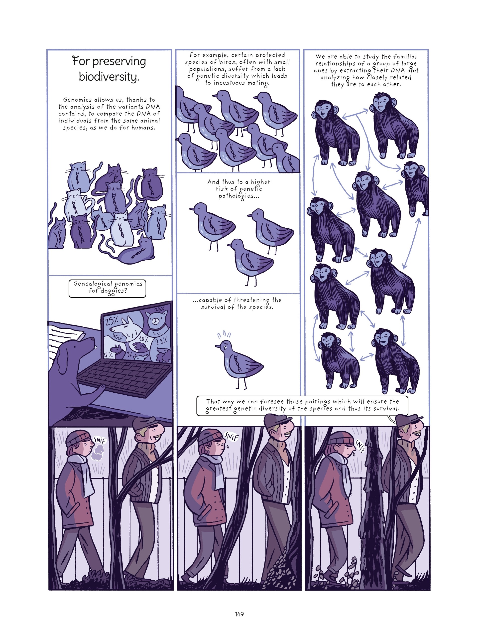 Read online Genetics at Heart comic -  Issue # TPB (Part 2) - 49