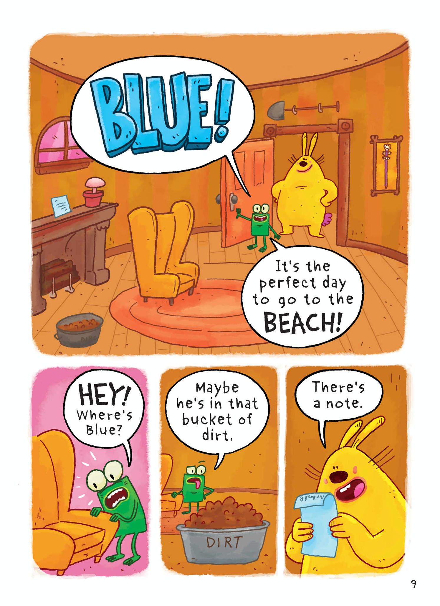 Read online Blue, Barry & Pancakes comic -  Issue # TPB 4 - 15
