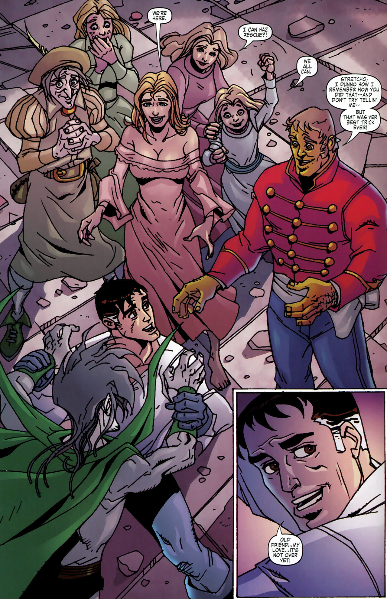 Read online Fantastic Four: True Story comic -  Issue #4 - 10