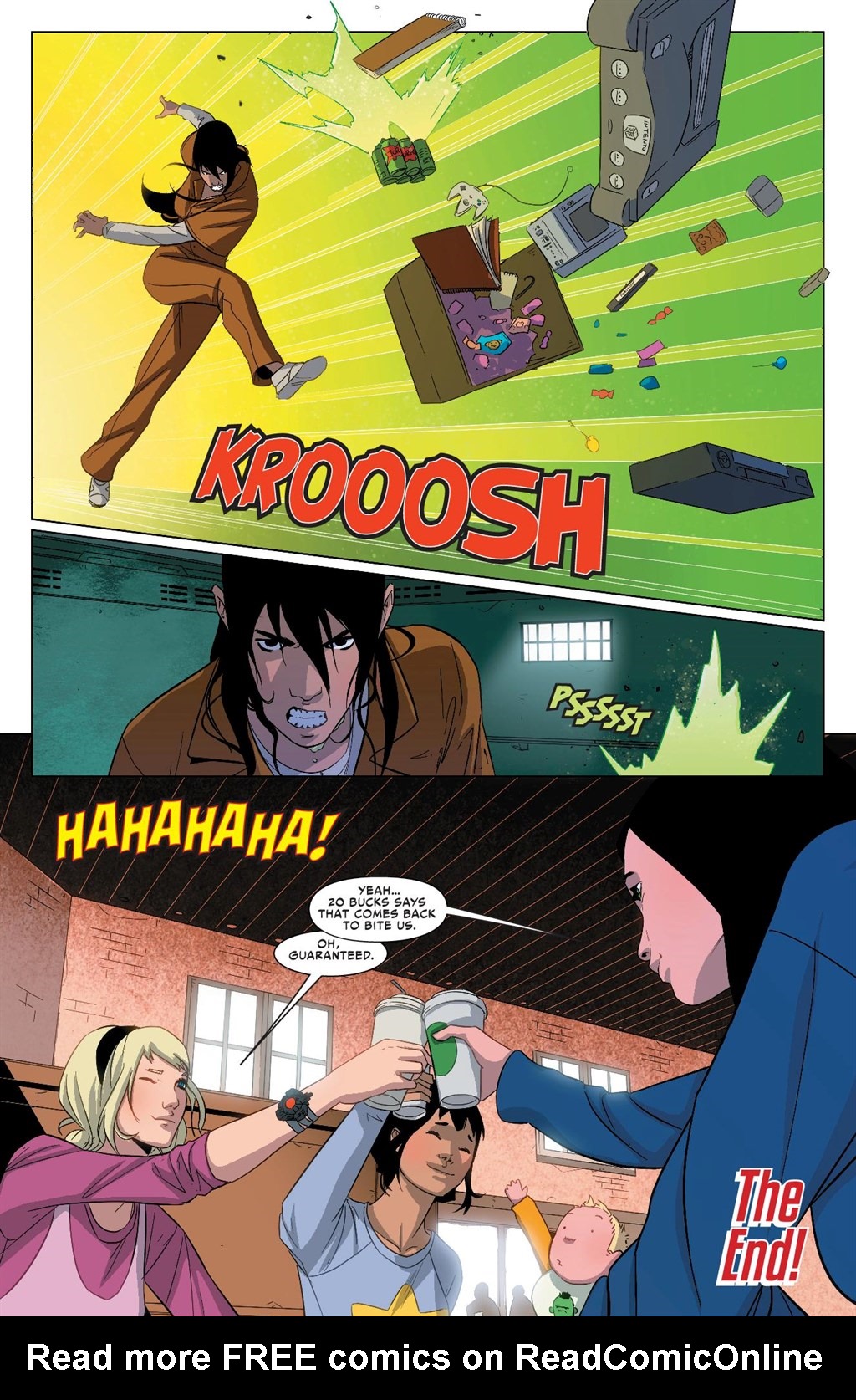 Spider-Gwen: Ghost-Spider - Edge of Spider-Verse (Modern Era Epic Collection) chapter 5 page 37