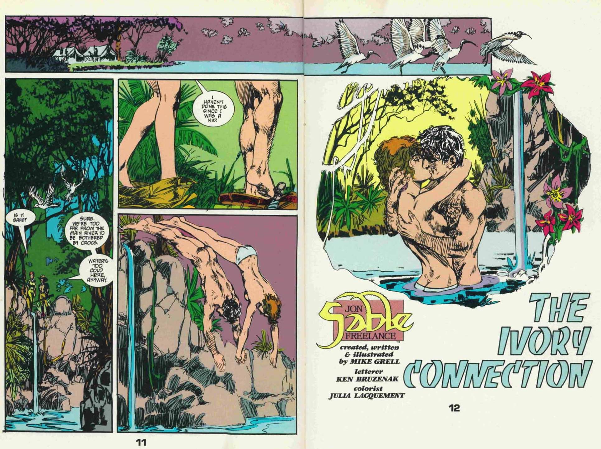 Read online Jon Sable, Freelance comic -  Issue #38 - 13