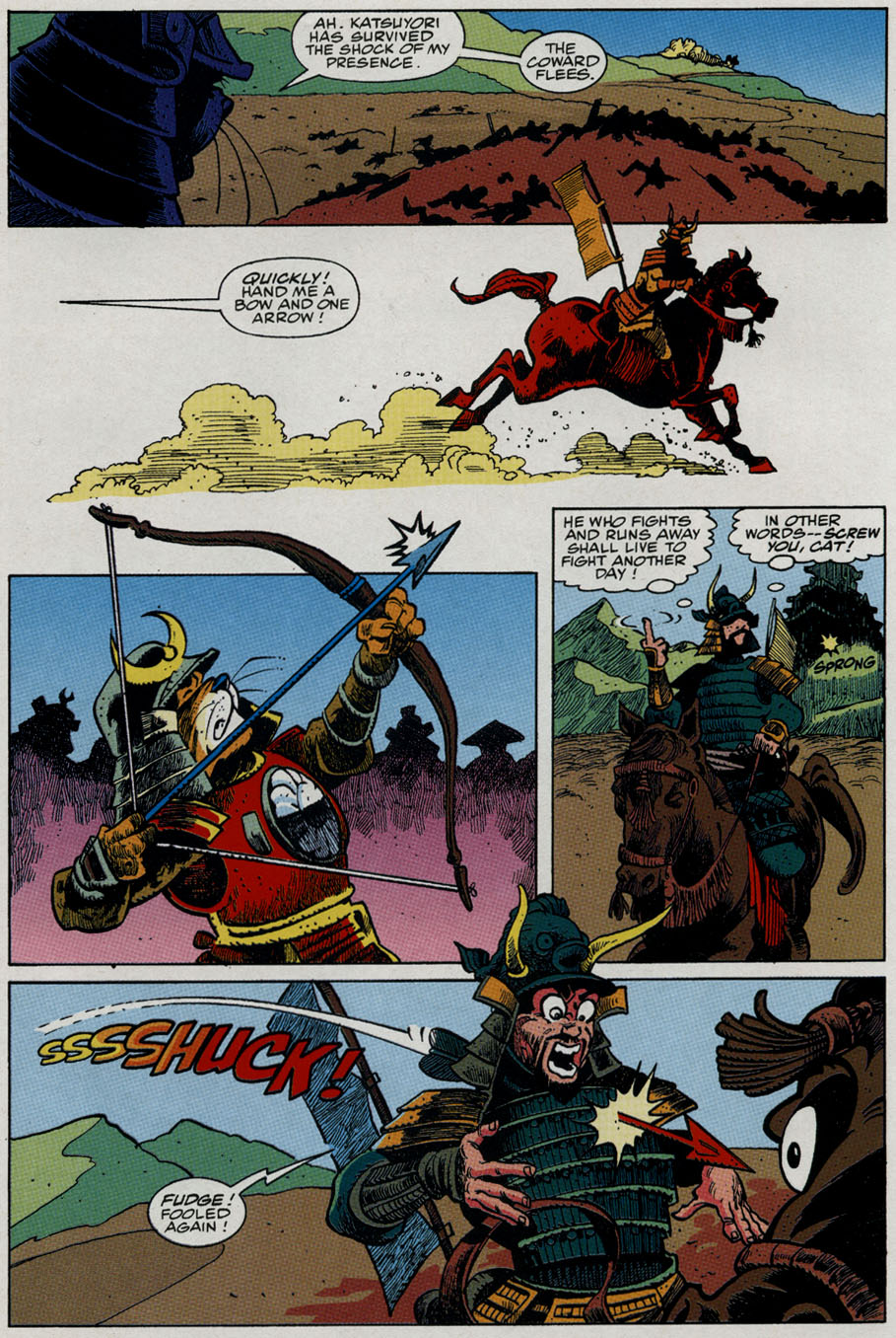 Read online Samurai Cat comic -  Issue #1 - 9