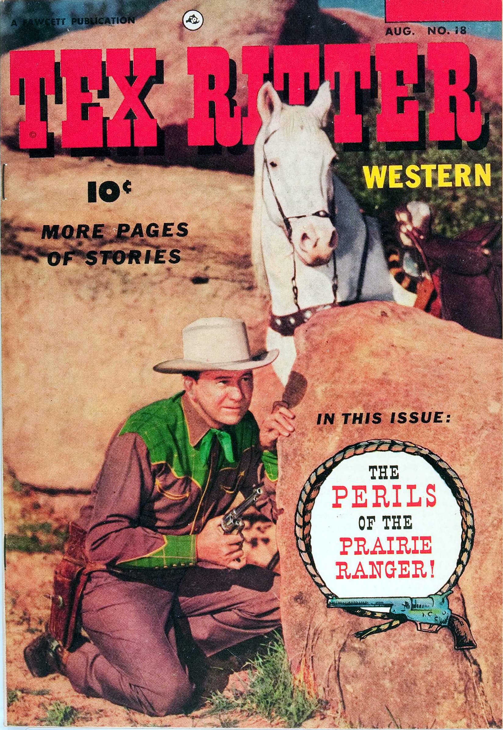 Read online Tex Ritter Western comic -  Issue #18 - 1