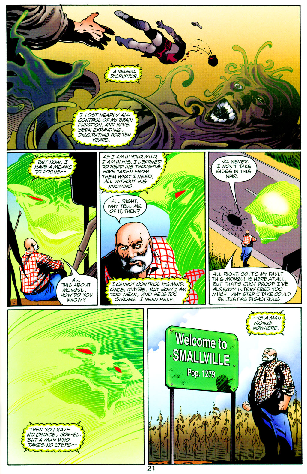 Read online JLA: Destiny comic -  Issue #4 - 22