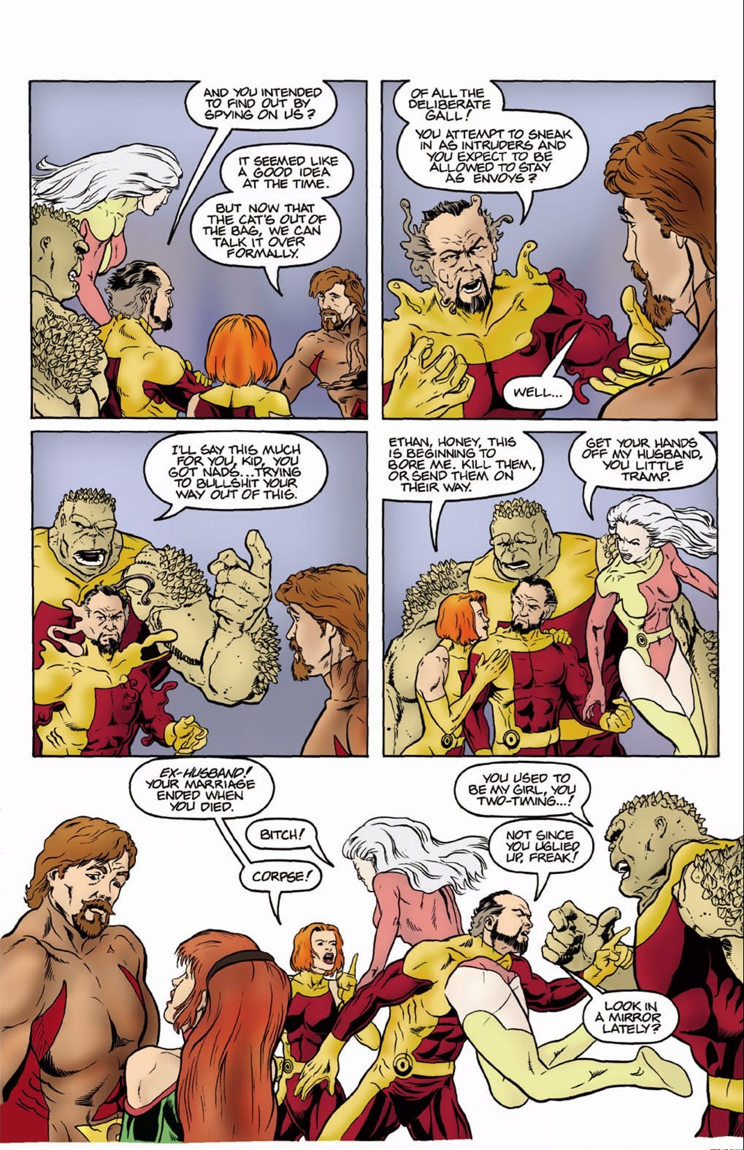 Read online Pantheon comic -  Issue #4 - 17