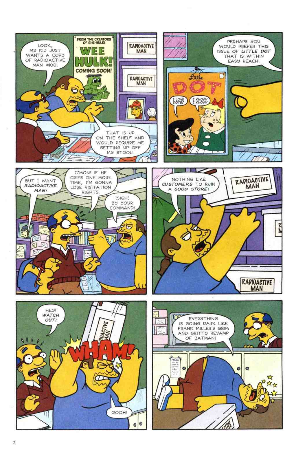 Read online Bongo Comics Free-For-All! comic -  Issue #2006 - 3