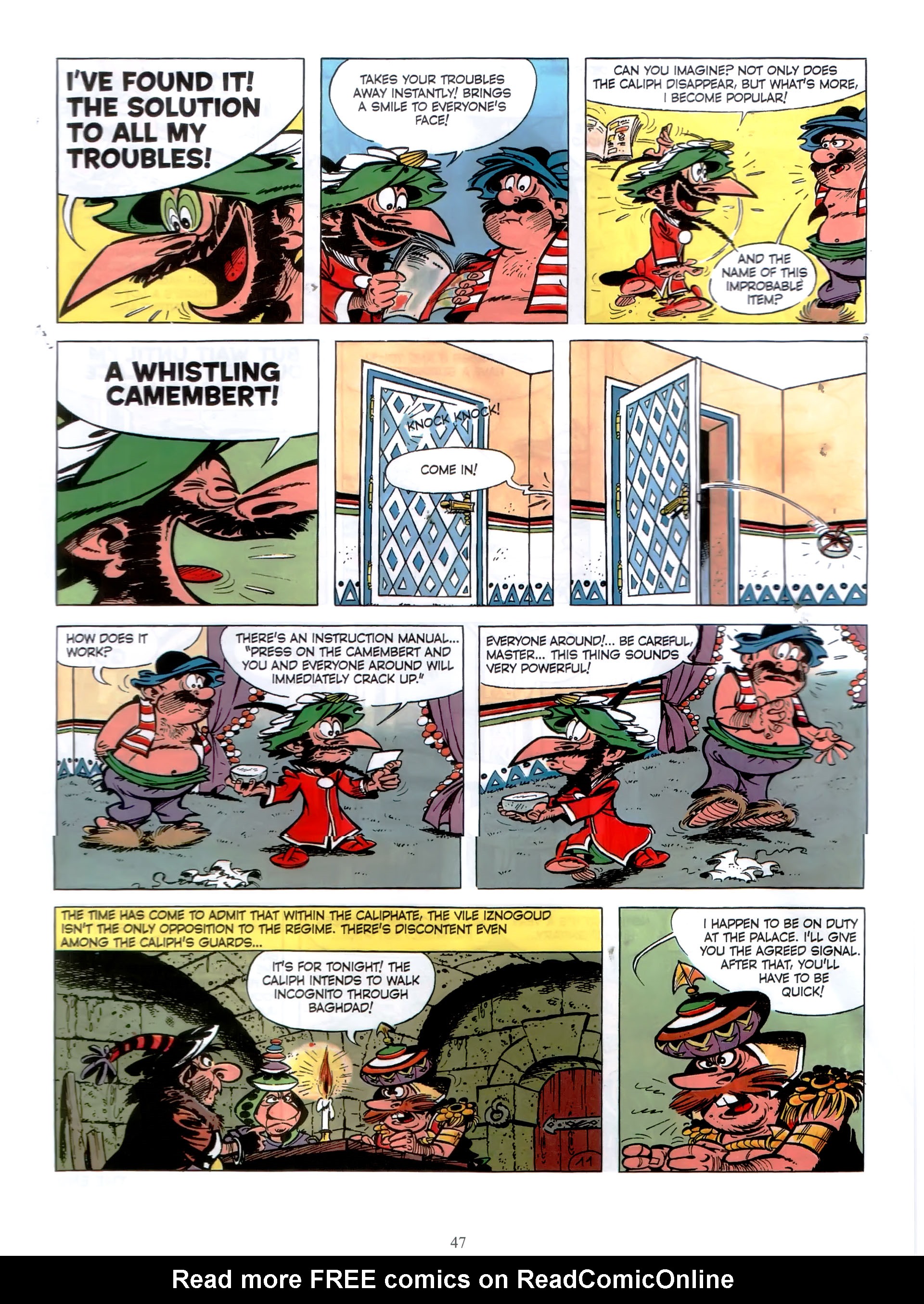 Read online Iznogoud comic -  Issue #10 - 46