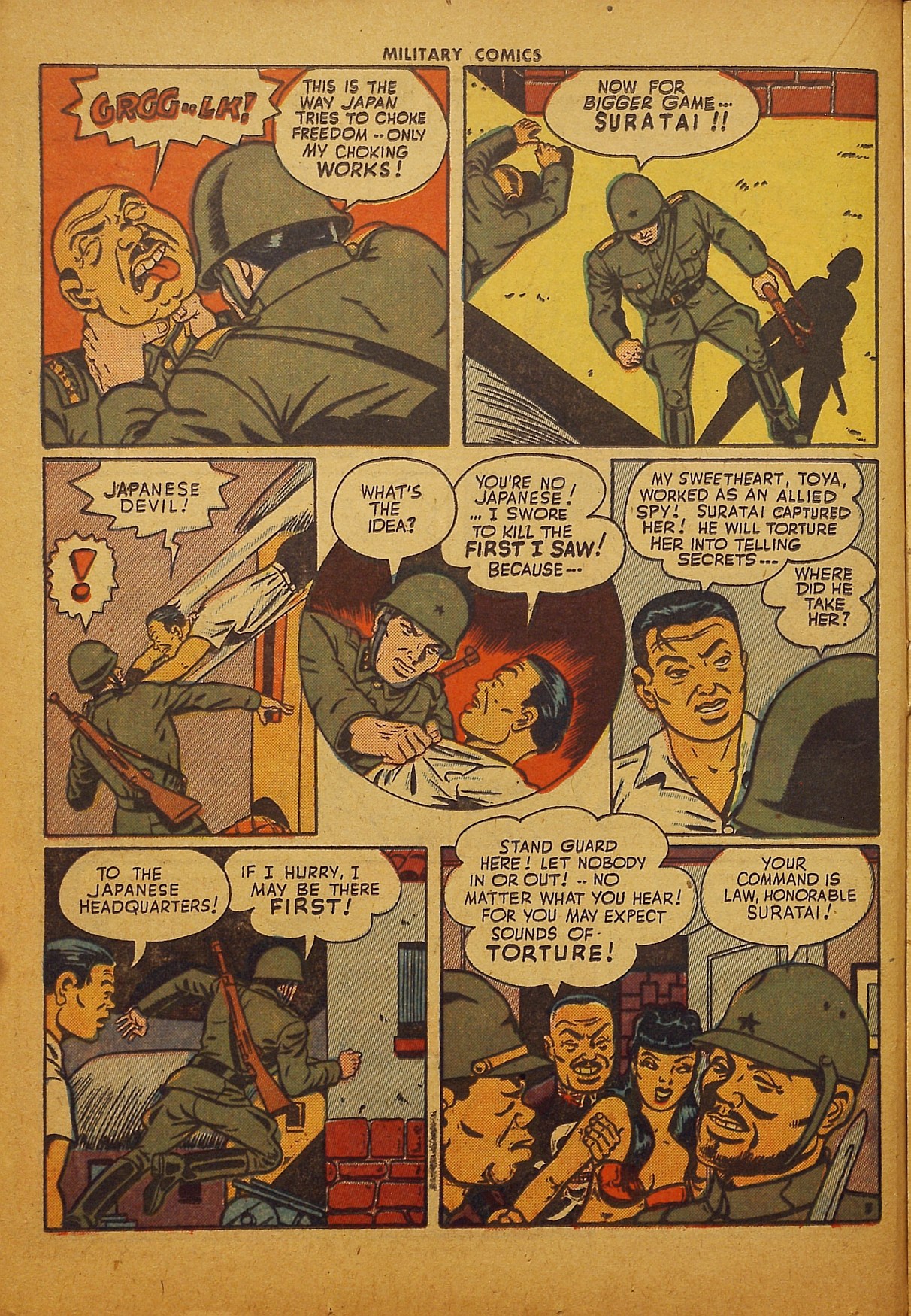 Read online Military Comics comic -  Issue #29 - 26