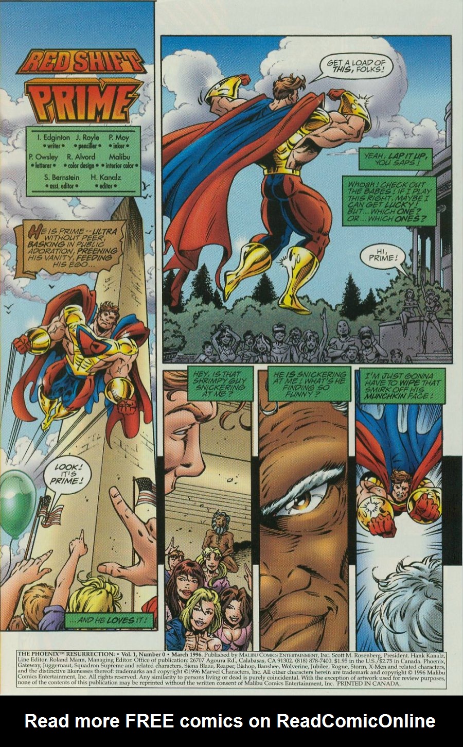 Read online The Phoenix Resurrection comic -  Issue # Full - 3