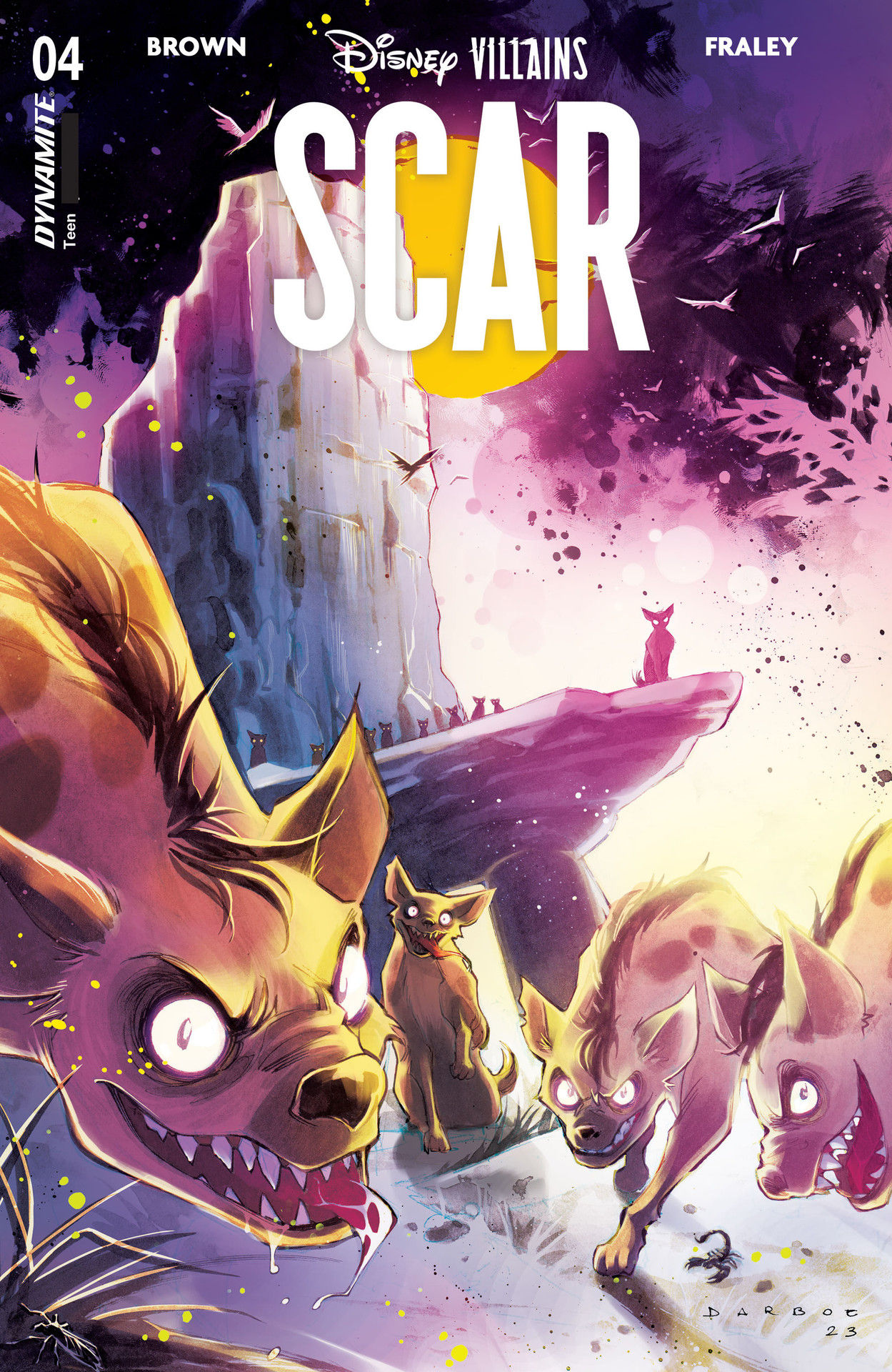Read online Disney Villains: Scar comic -  Issue #4 - 1