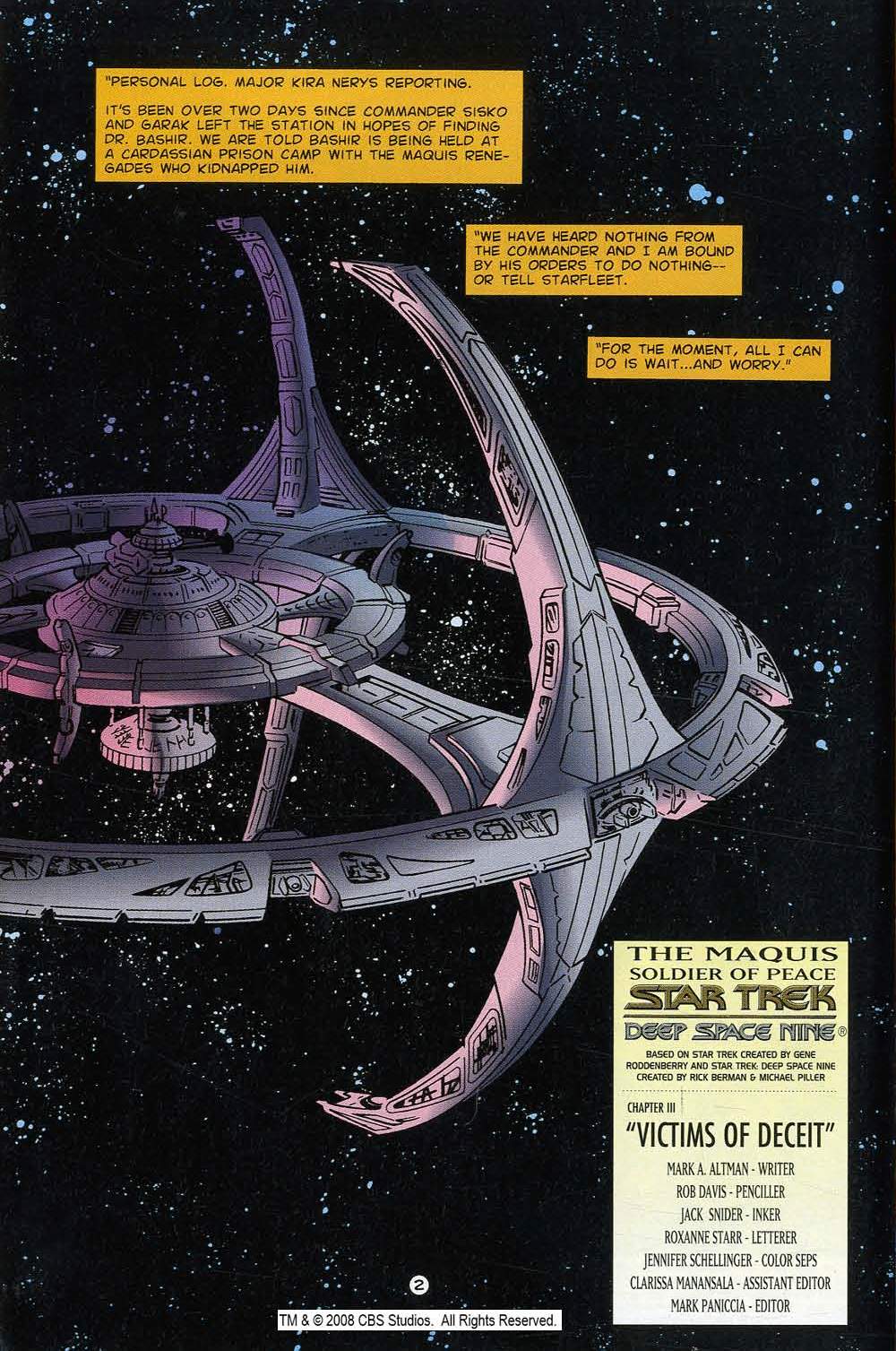 Read online Star Trek: Deep Space Nine, The Maquis comic -  Issue #3 - 4