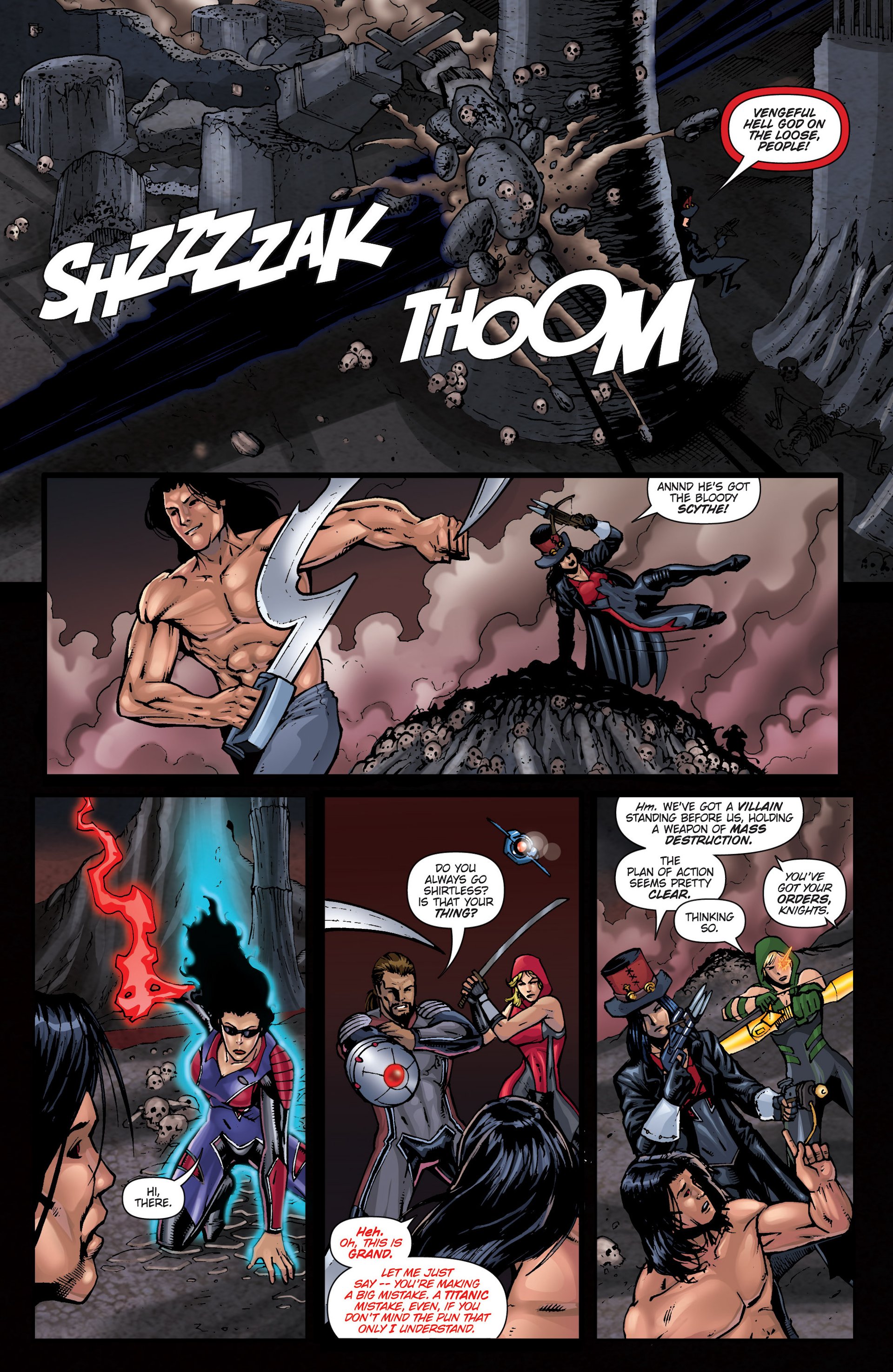 Read online Grimm Fairy Tales presents Realm Knights comic -  Issue #2 - 8