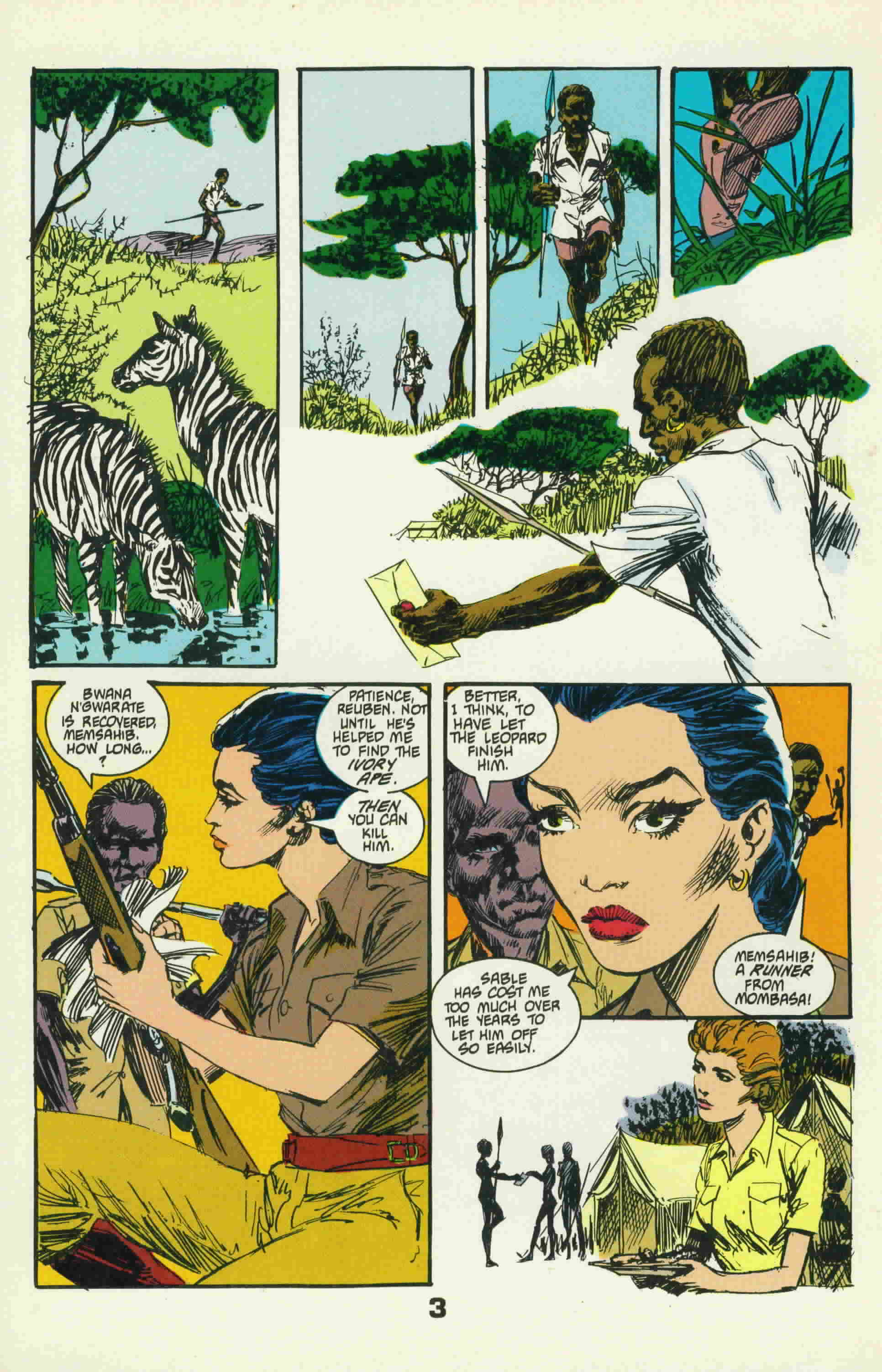 Read online Jon Sable, Freelance comic -  Issue #38 - 5