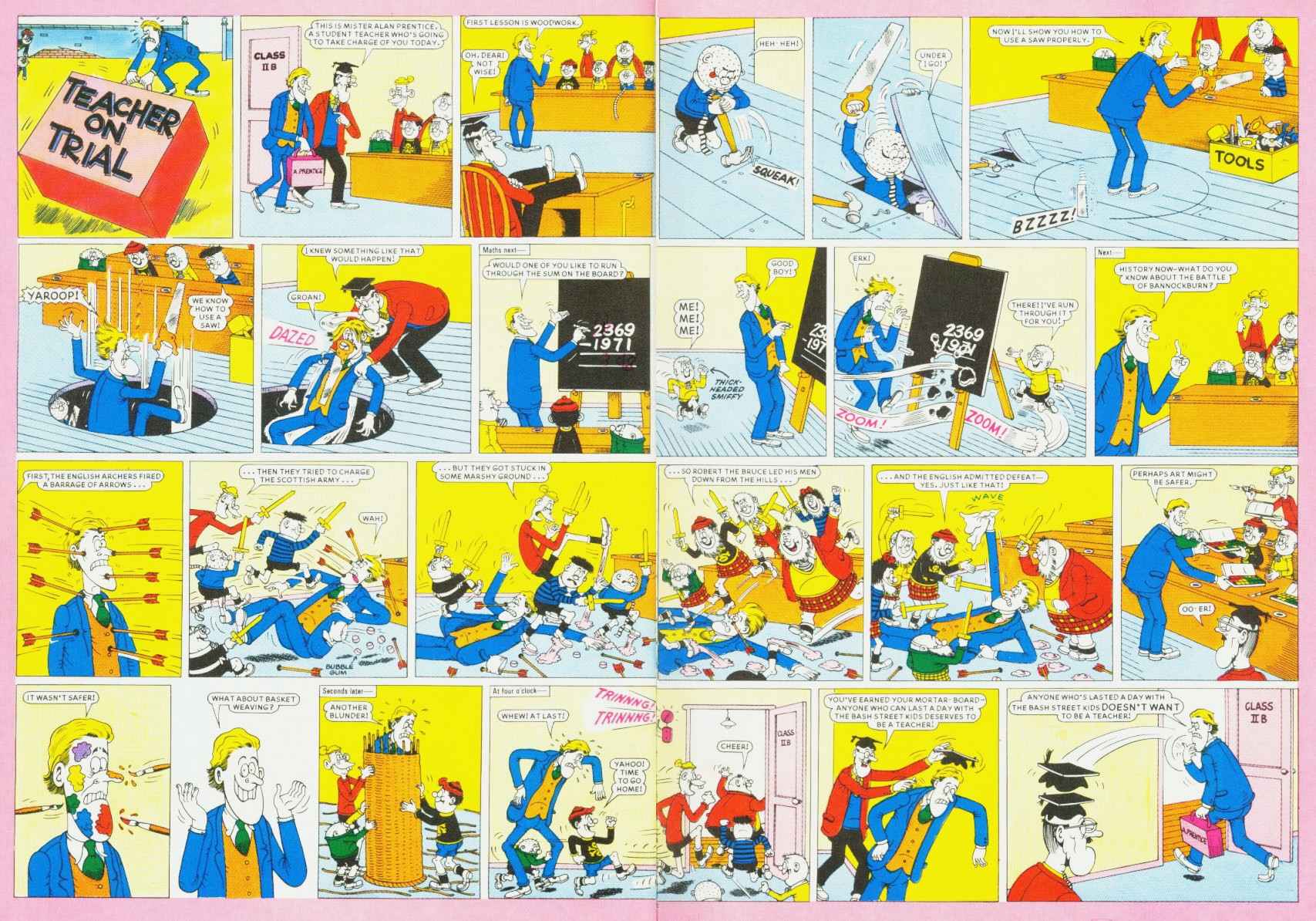 Read online Bash Street Kids comic -  Issue #1991 - 12