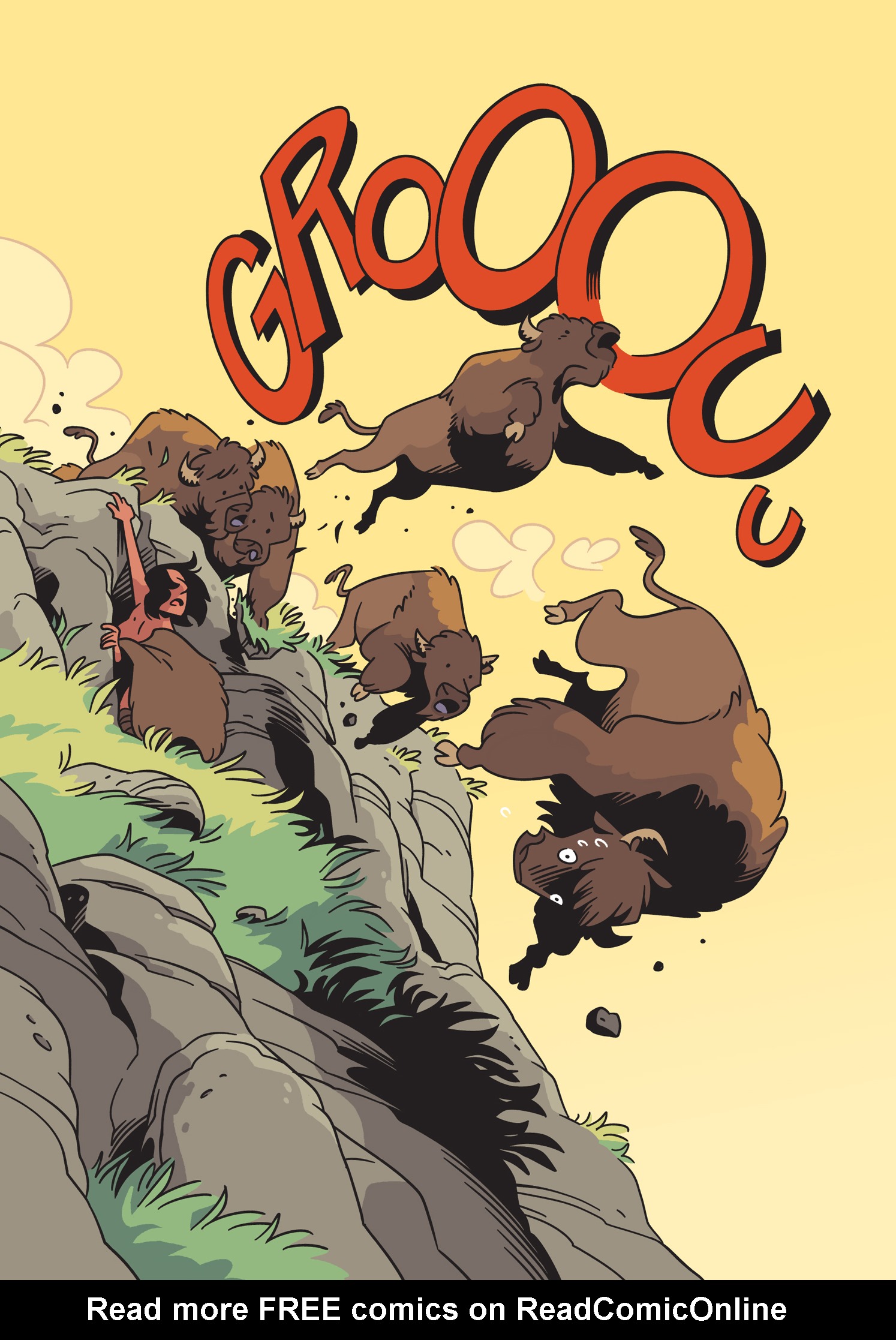 Read online History Comics comic -  Issue # The American Bison - The Buffalos Survival Tale - 18