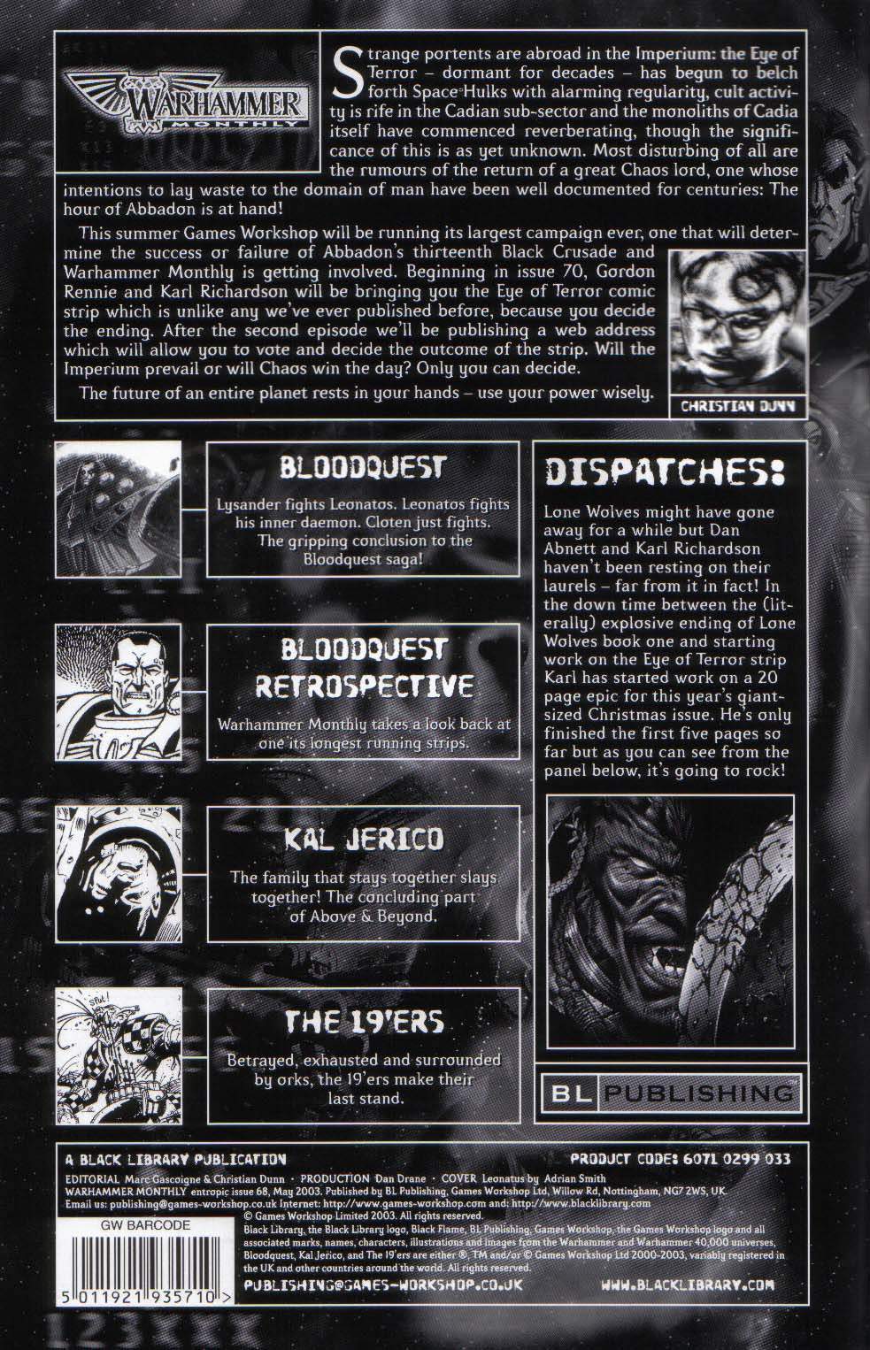 Read online Warhammer Monthly comic -  Issue #68 - 2