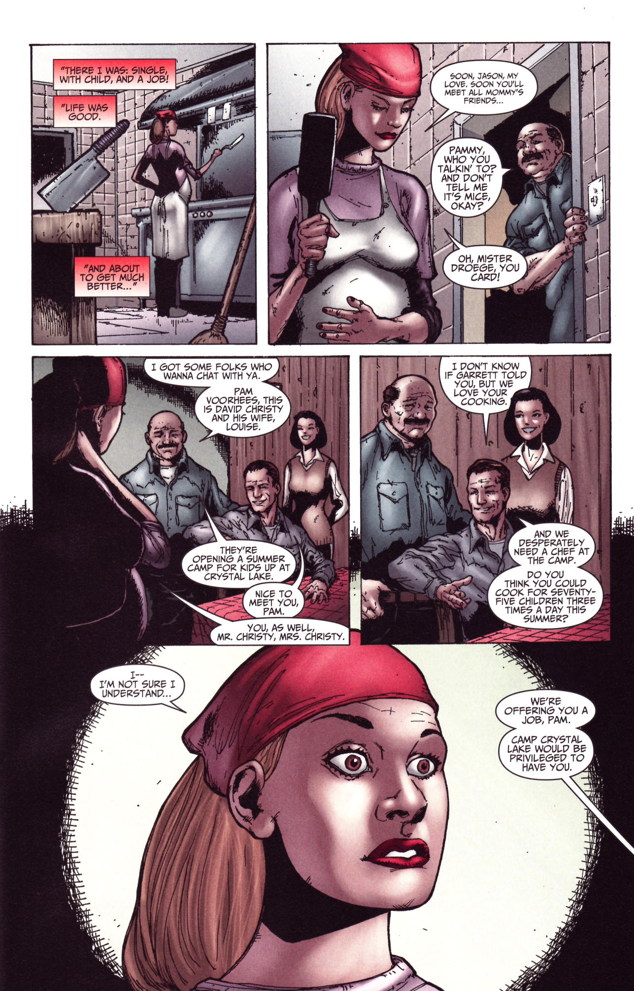 Read online Friday the 13th: Pamela's Tale comic -  Issue #1 - 28