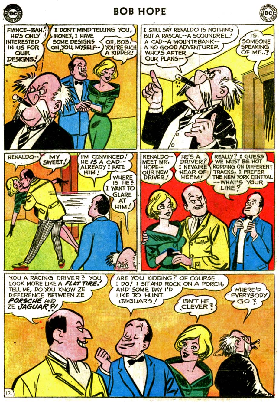 Read online The Adventures of Bob Hope comic -  Issue #78 - 16