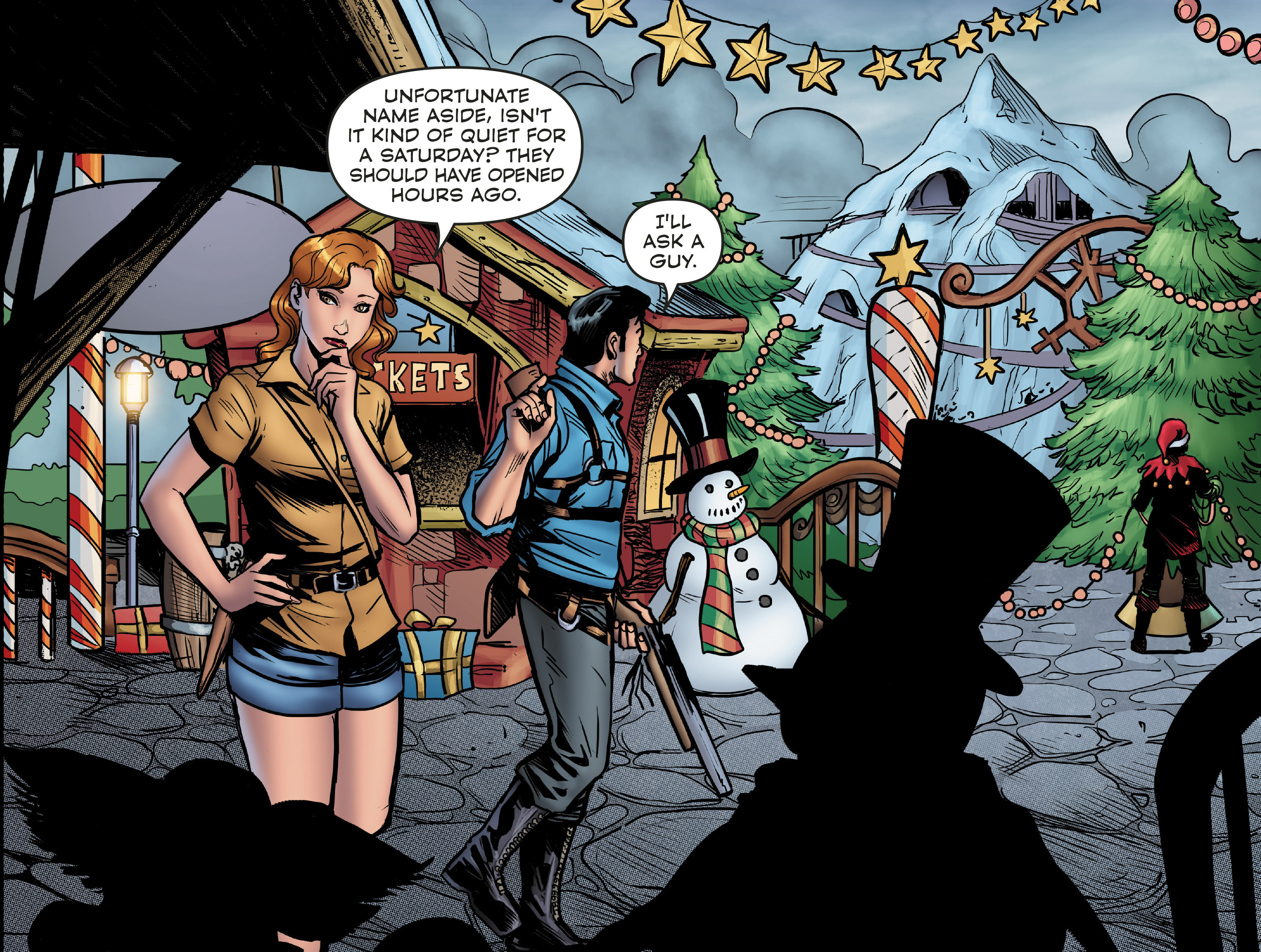 Read online Evil Dead 2: A Merry Deadite X-Mas comic -  Issue #1 - 10
