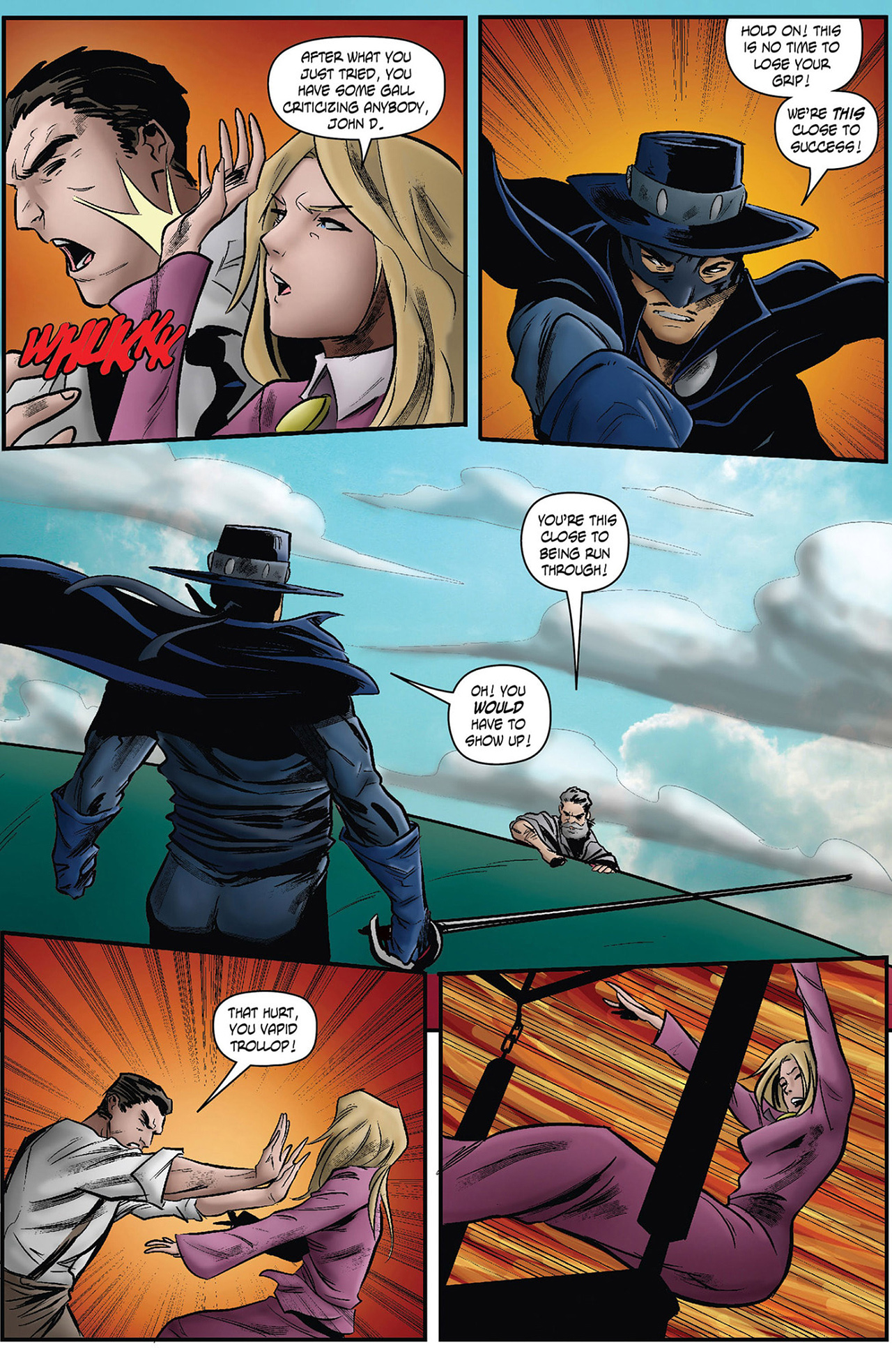 Read online Zorro Flights comic -  Issue #3 - 31