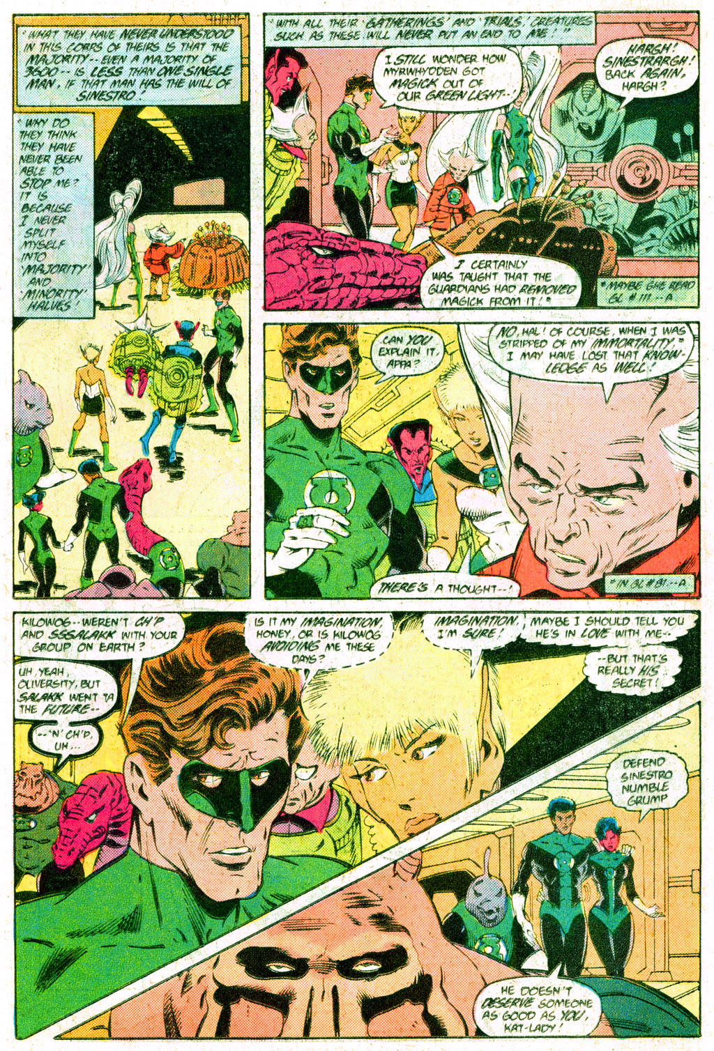 Read online The Green Lantern Corps comic -  Issue #222 - 12